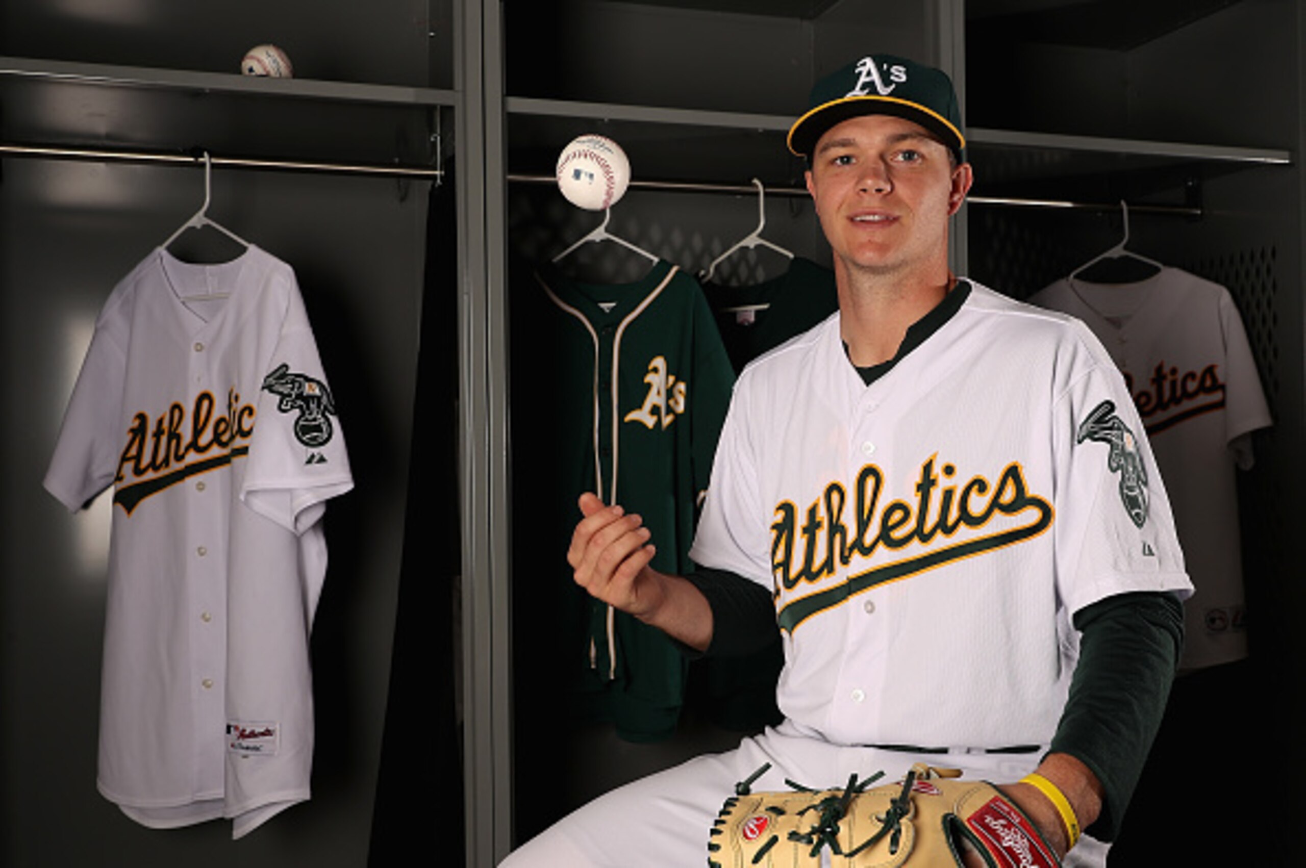 A's ace Sonny Gray is looking to bounce back in 2017. A's ace Sonny Gray is looking to bounce back in 2017.