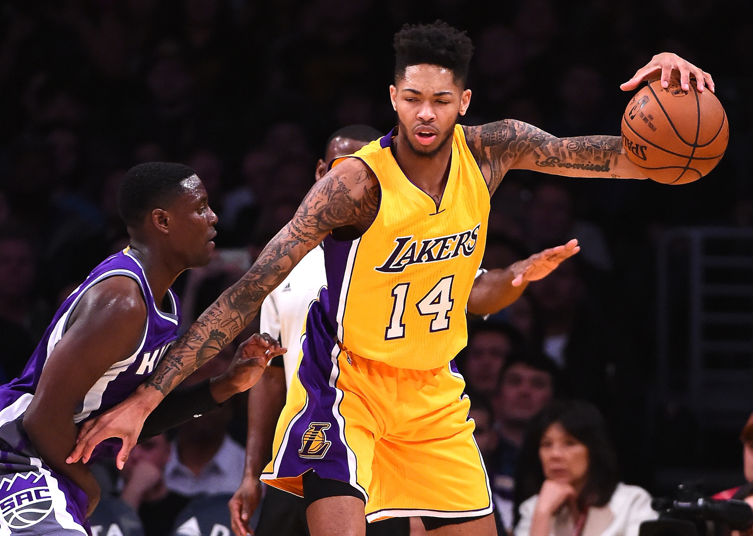 Rookie Brandon Ingram is one of the Lakers' keys to future success.