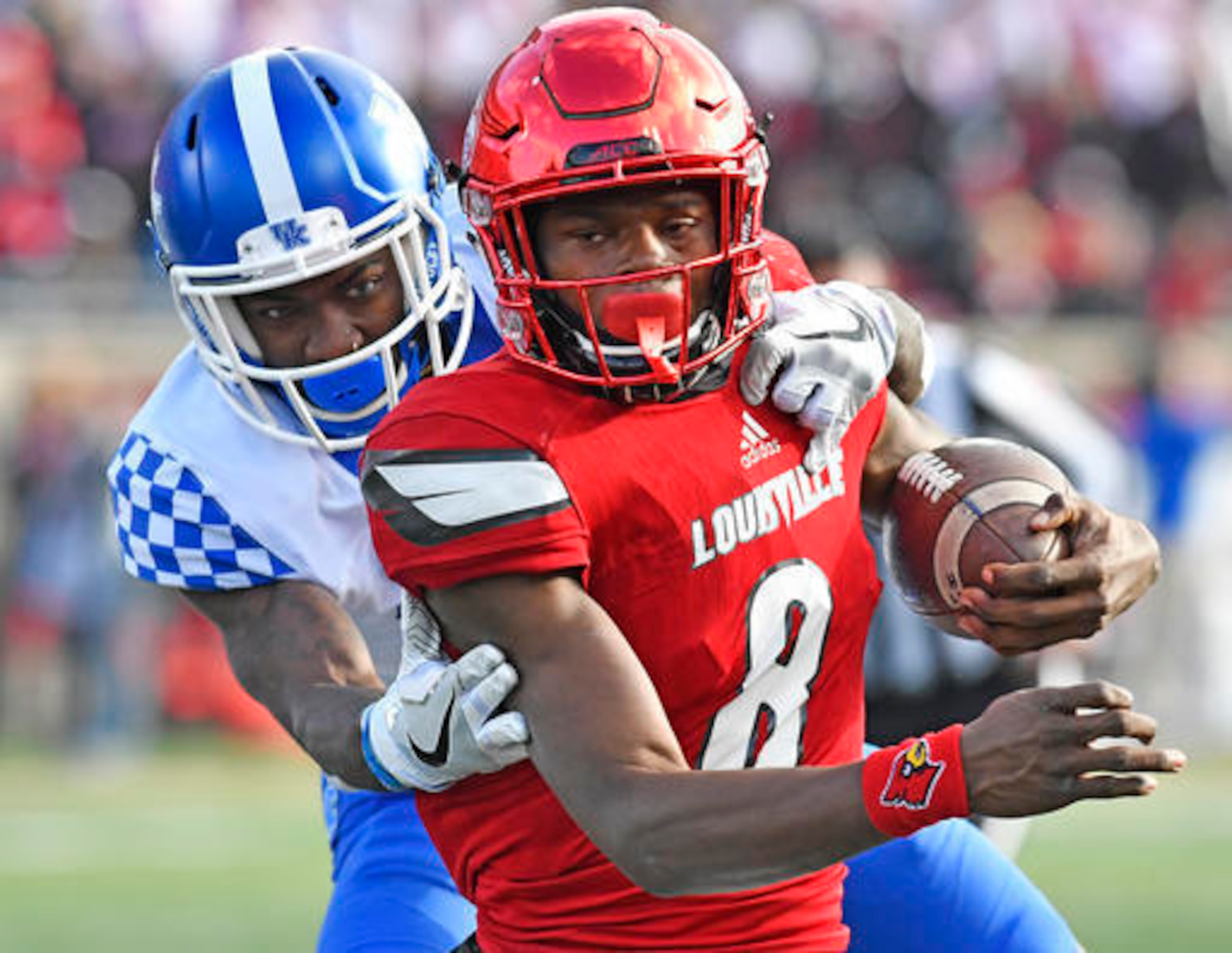 Lamar Jackson is the most electrifying player in college football.