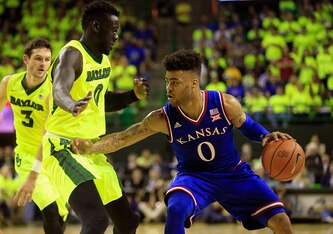 He's Frank Mason, and he's taking Kansas on a trip to Phoenix.
