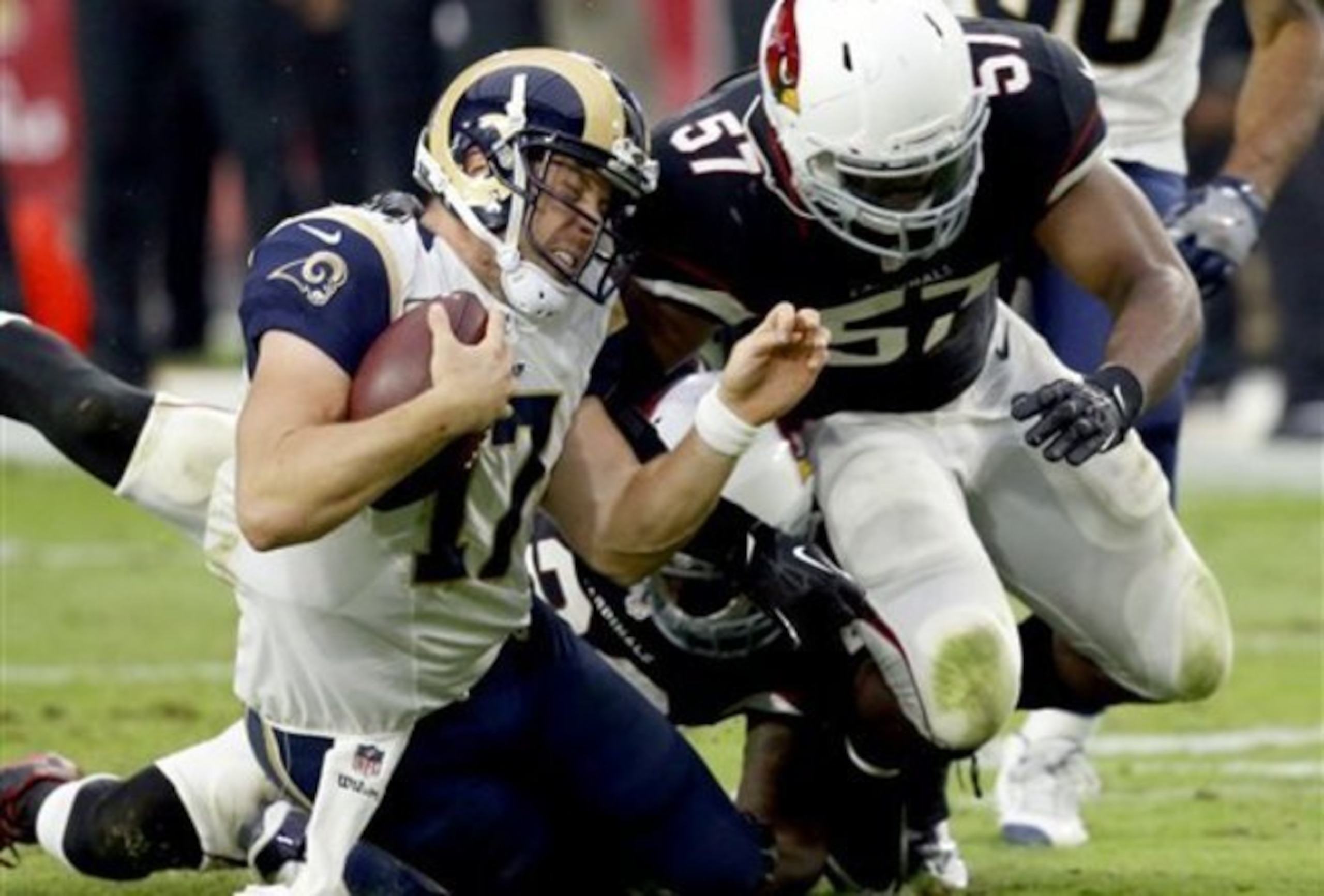 Alex Okafor (right).