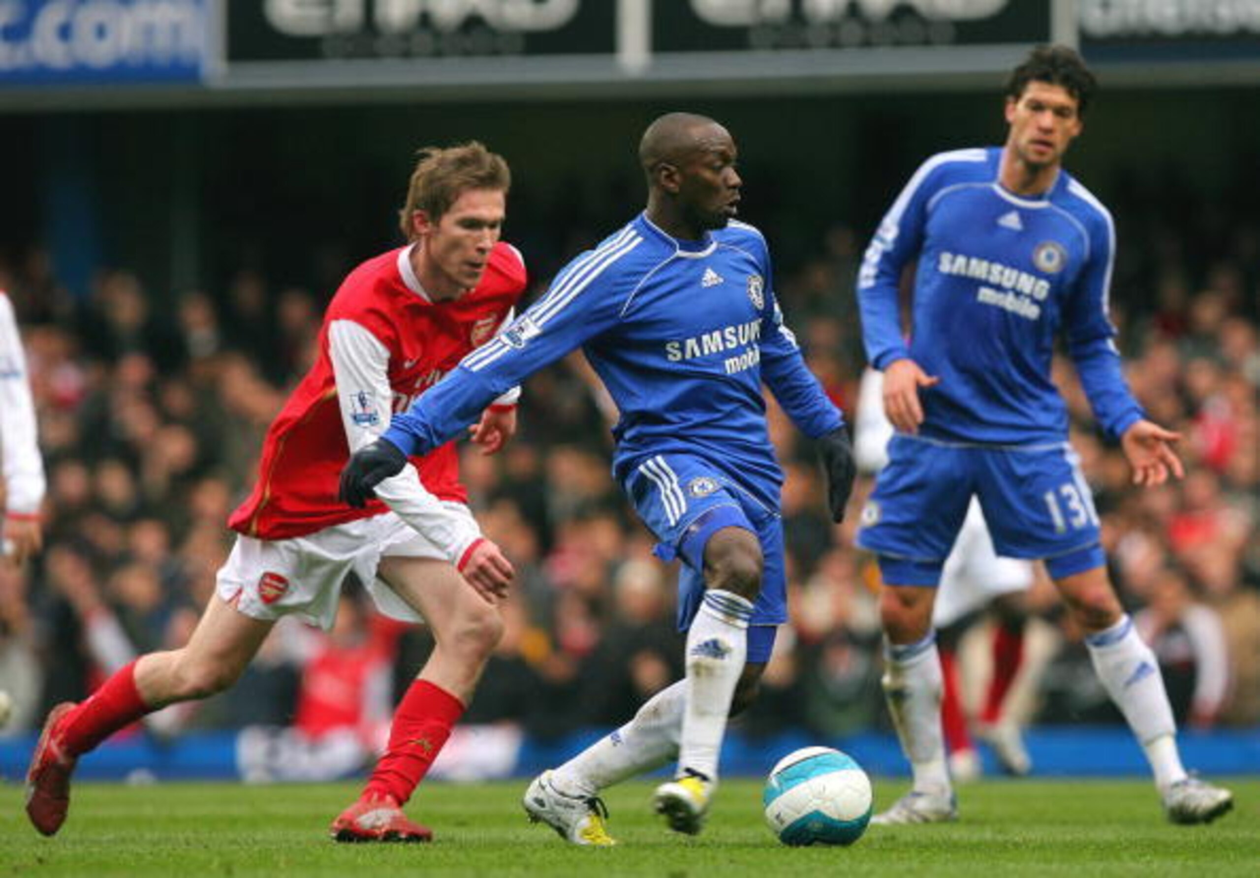 Claude Makelele was a titan in Chelsea's midfield.
