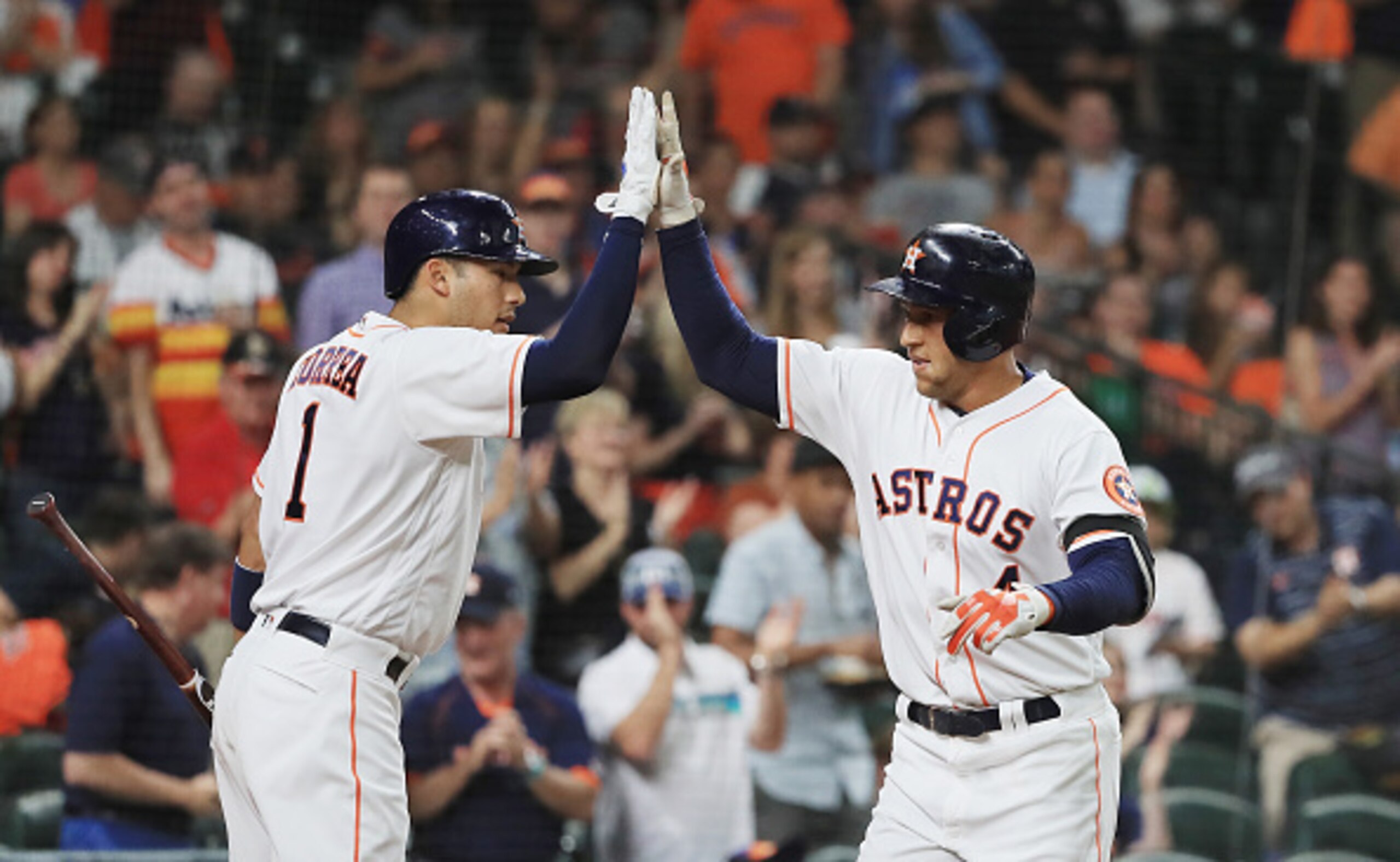 Carlos Correa and George Springer /