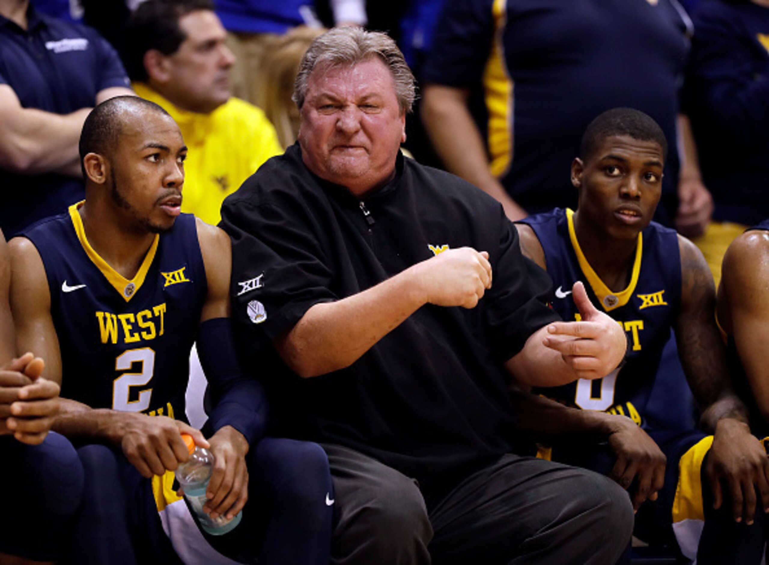 On Bob Huggins facial expressions alone, West Virginia is a threat to win the title.