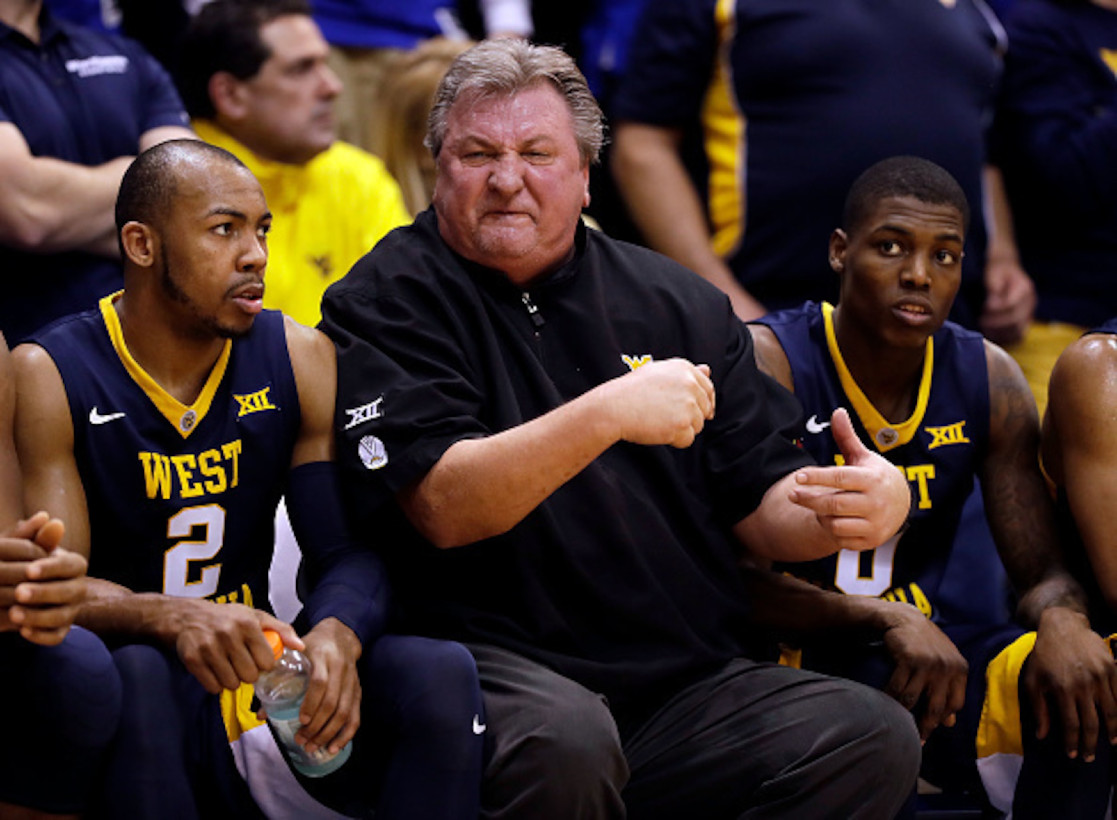On Bob Huggins facial expressions alone, West Virginia is a threat to win the title.