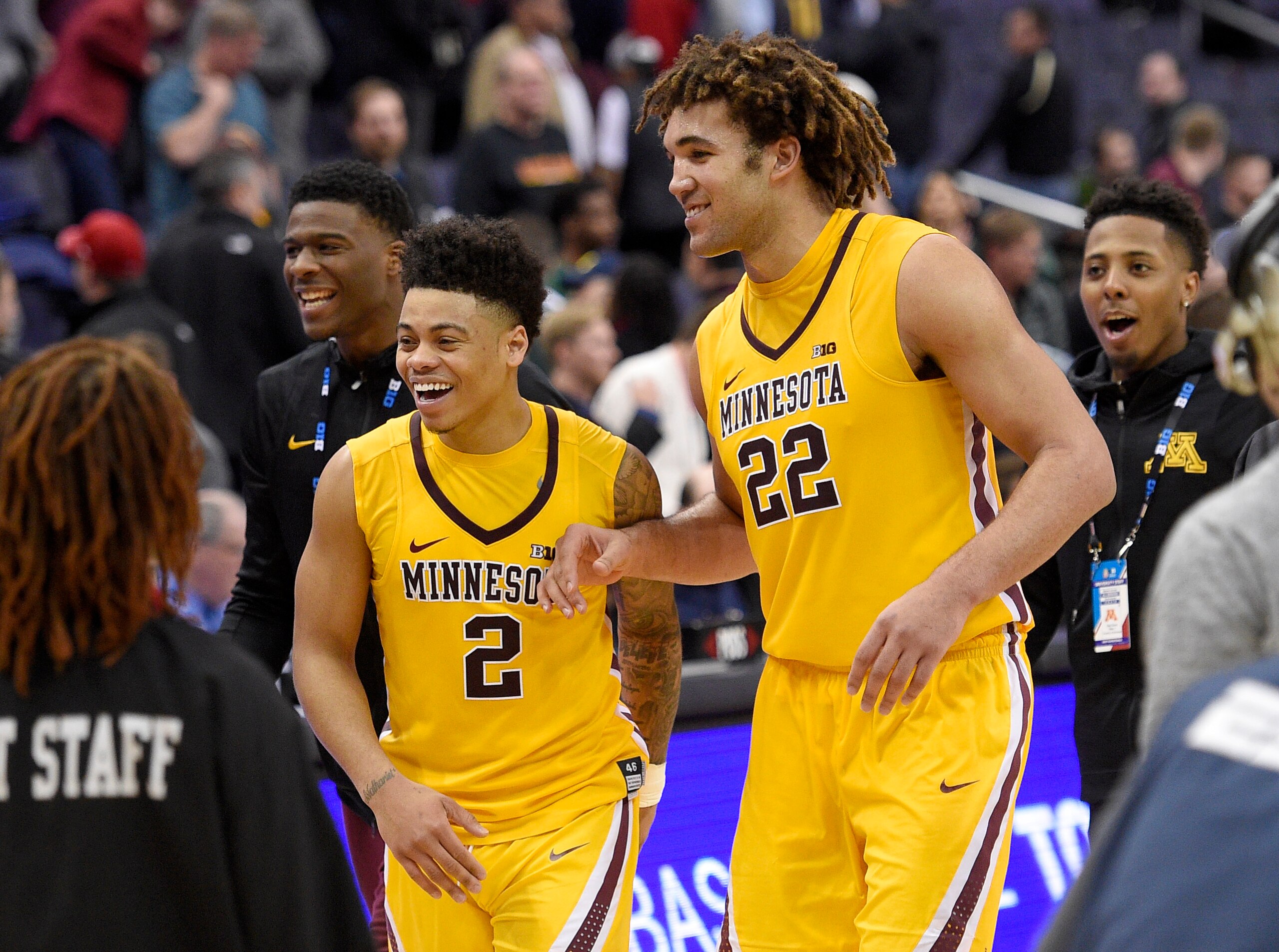 Nate Mason and Reggie Lynch