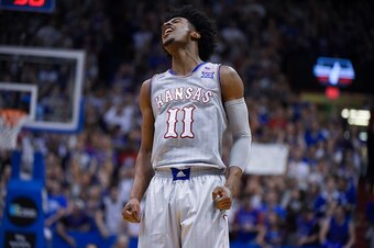 Kansas super freshman Josh Jackson should be celebrating his way to the title game.