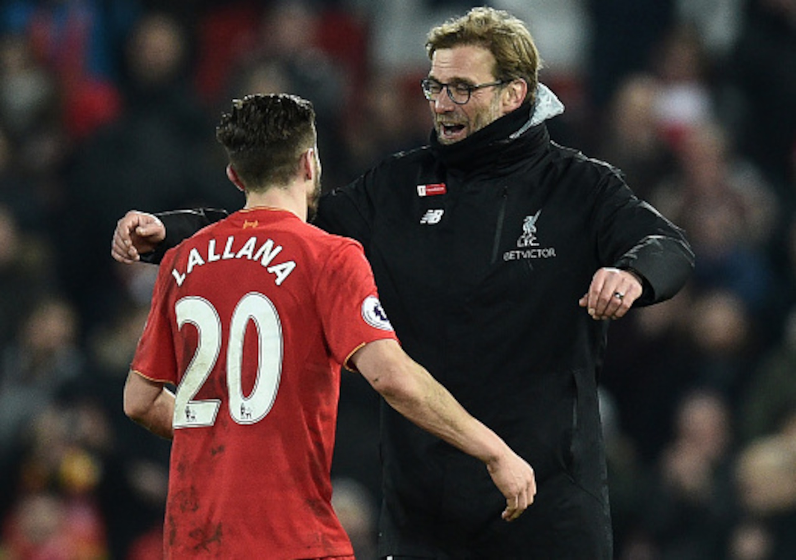 Adam Lallana and Jurgen Klopp: A match made in footballing heaven.