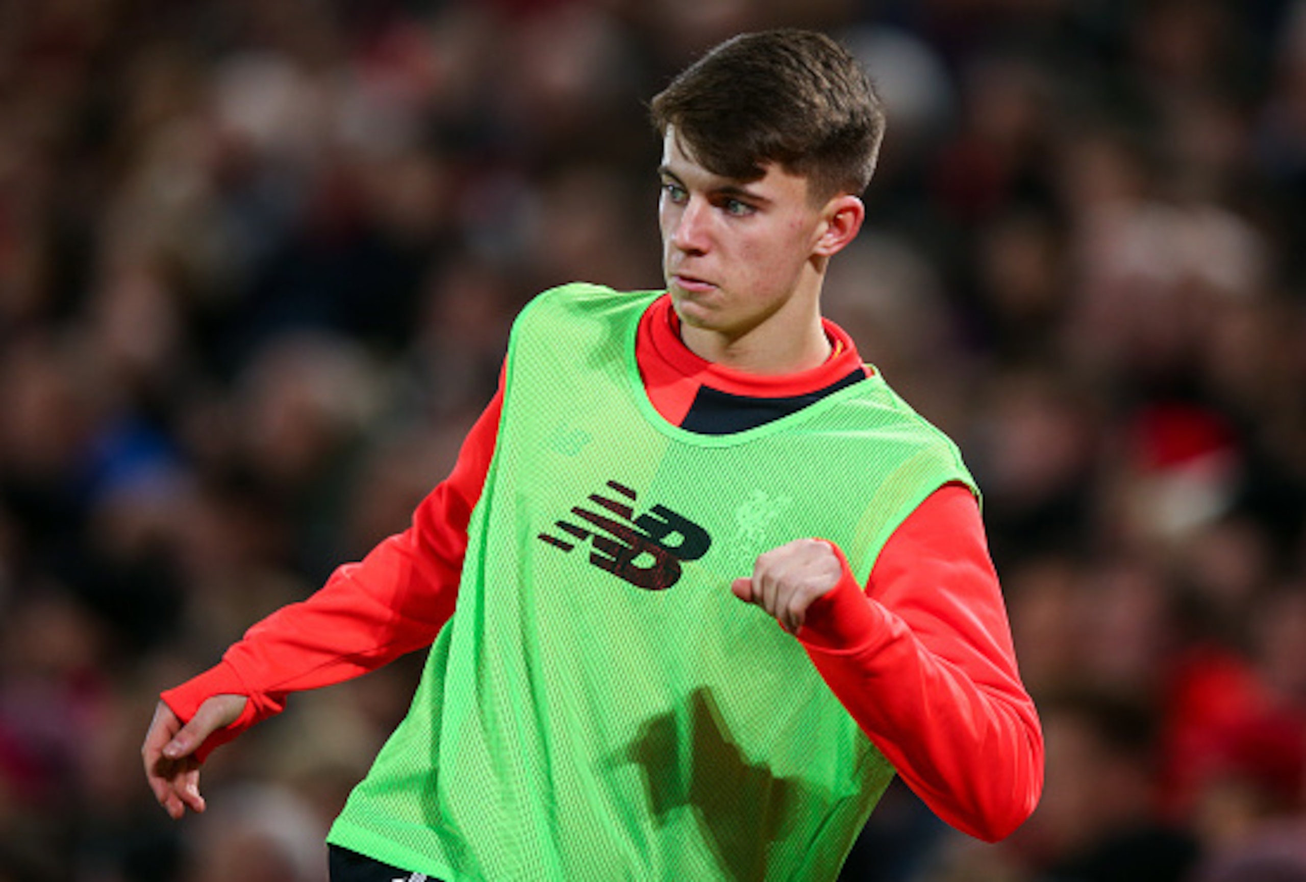 Ben Woodburn came off the bench in Sunday's 2-1 win over Burnley at Anfield.