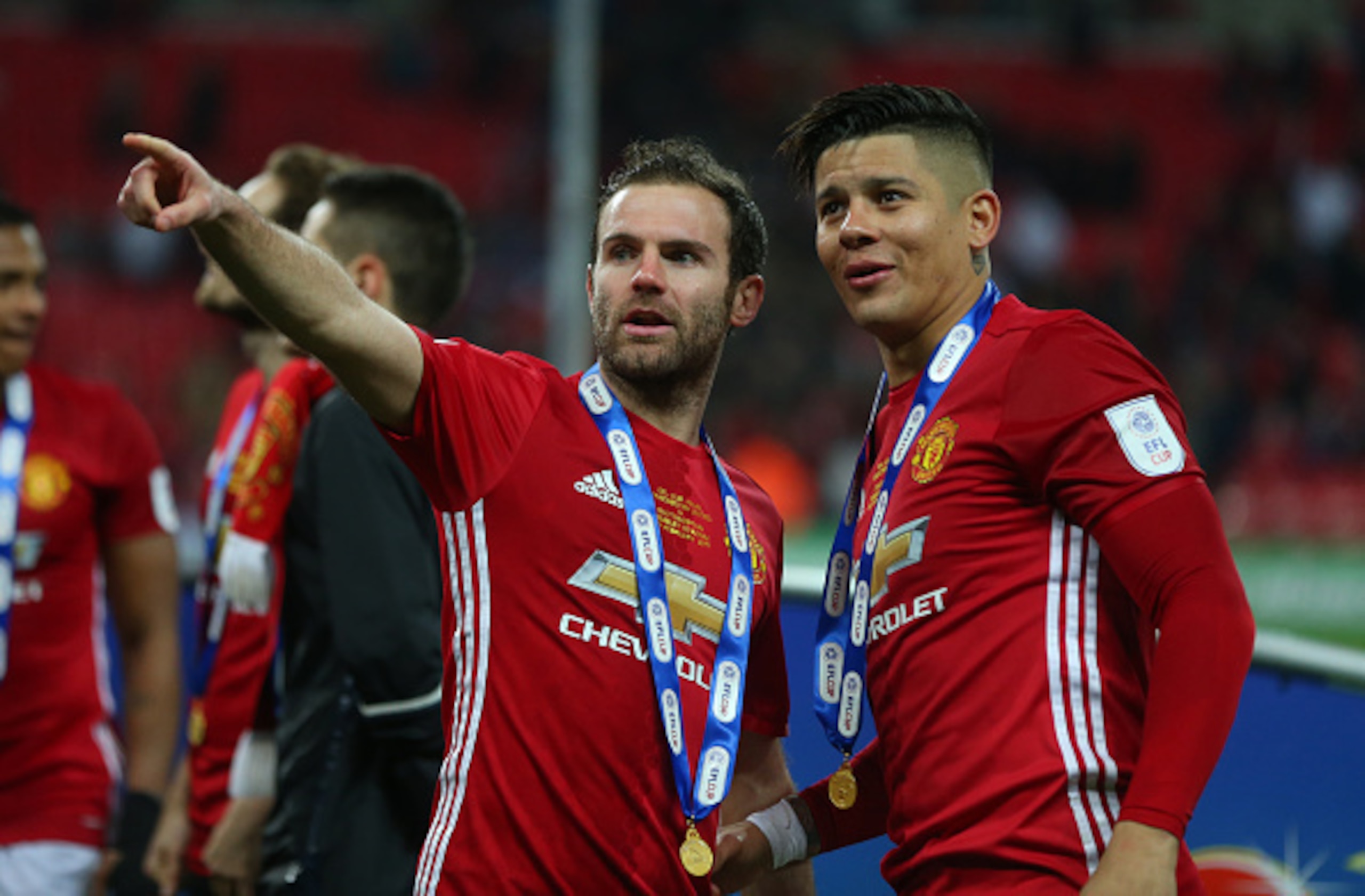 "Over there, Marcos, it's all the people who said Jose would sell me on the cheap!"