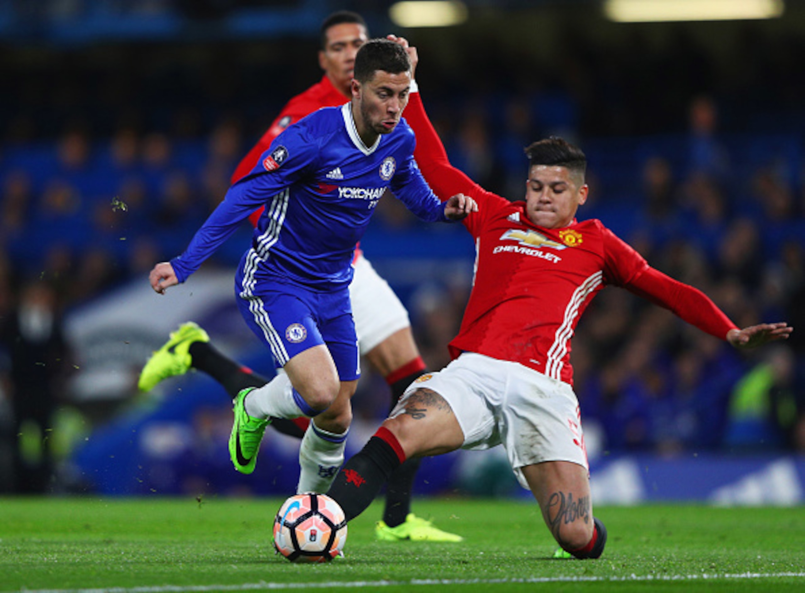 Marcos Rojo's centre-back performances have attracted some well-deserved praise.