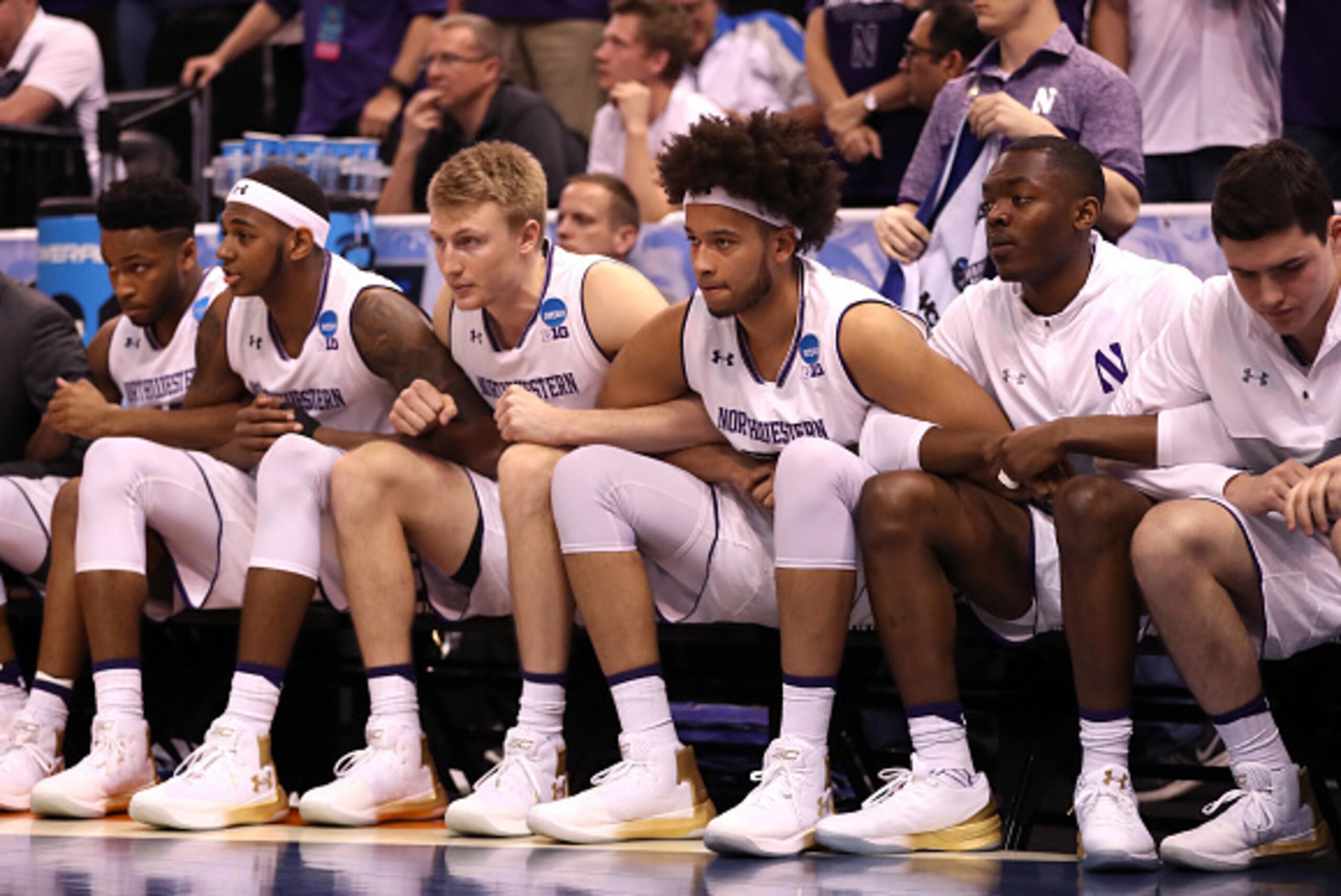 Northwestern had a chance to win its first-ever NCAA tournament game.