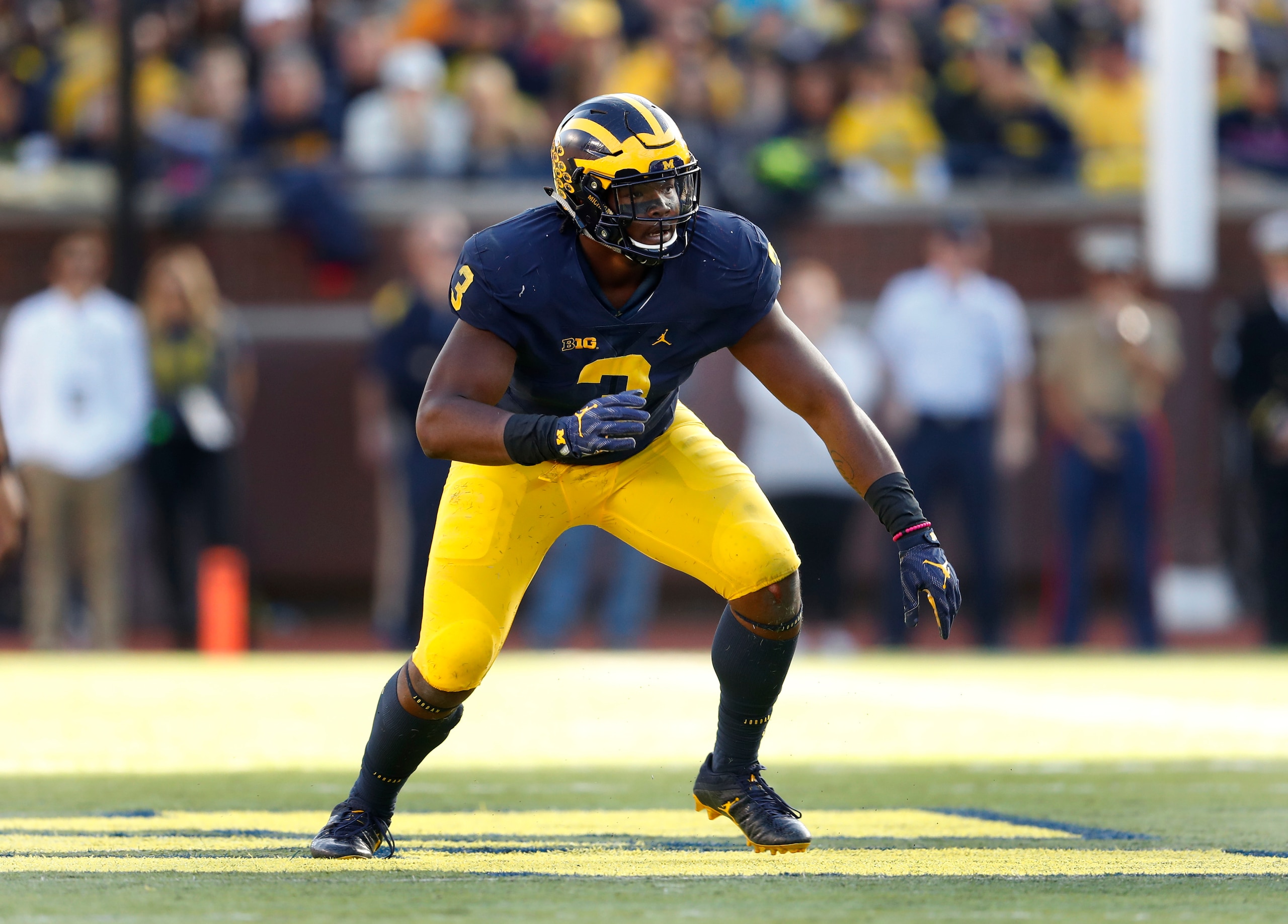 Rashan Gary has huge potential for Michigan's defense.