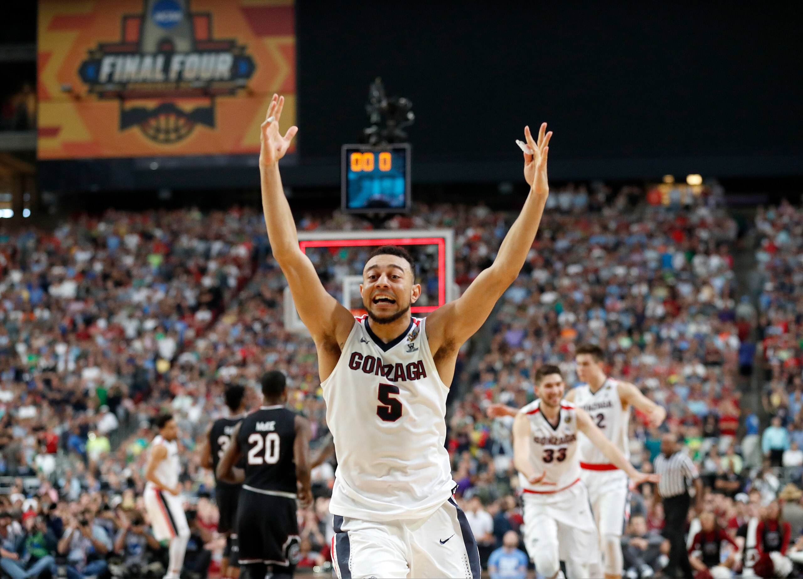 Most of our experts see a celebration in store for Gonzaga.