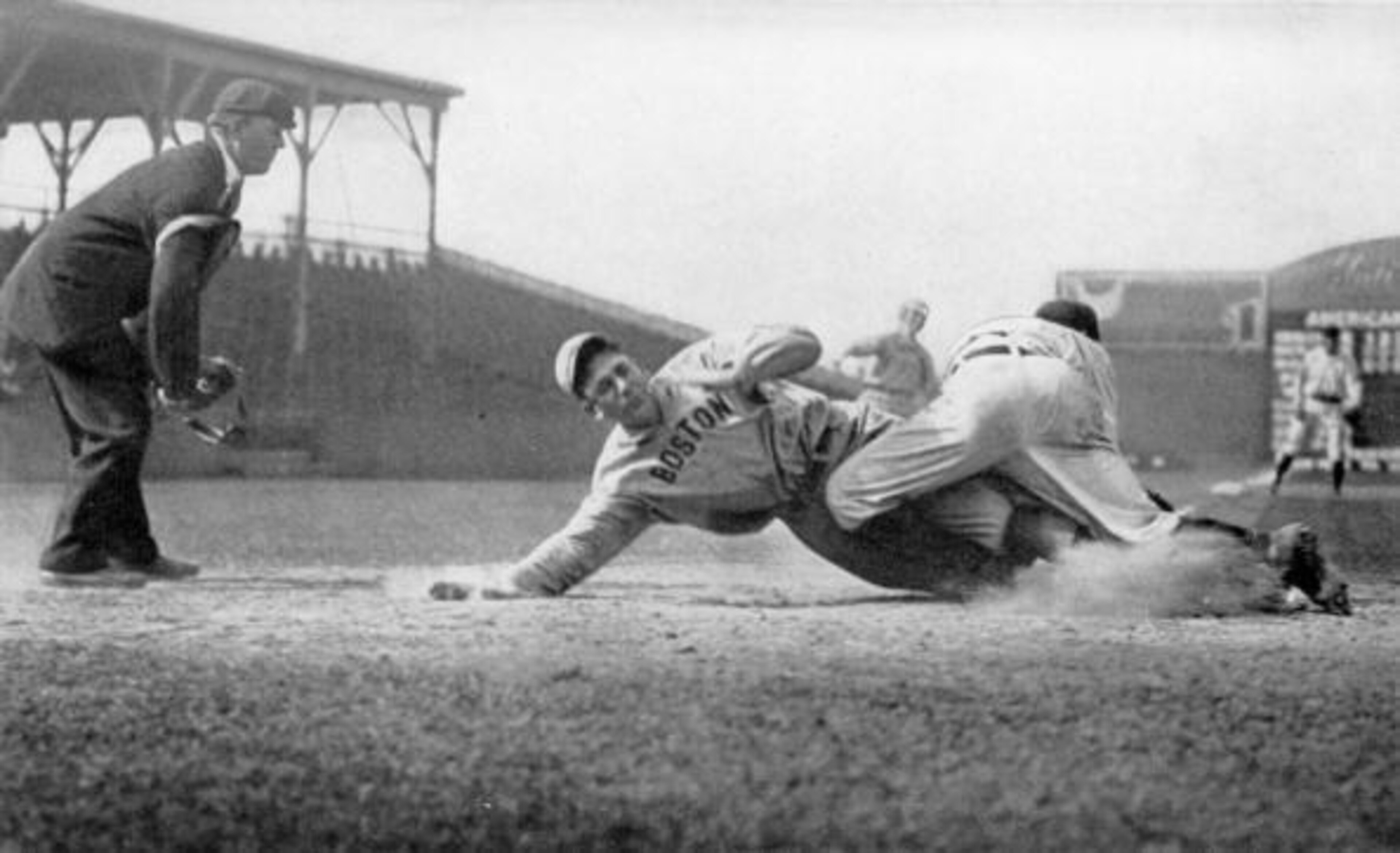 Although not a traditional power hitter, Tris Speaker ranks first in doubles and sixth in triples. Although not a traditional power hitter, Tris Speaker ranks first in doubles and sixth in triples.
