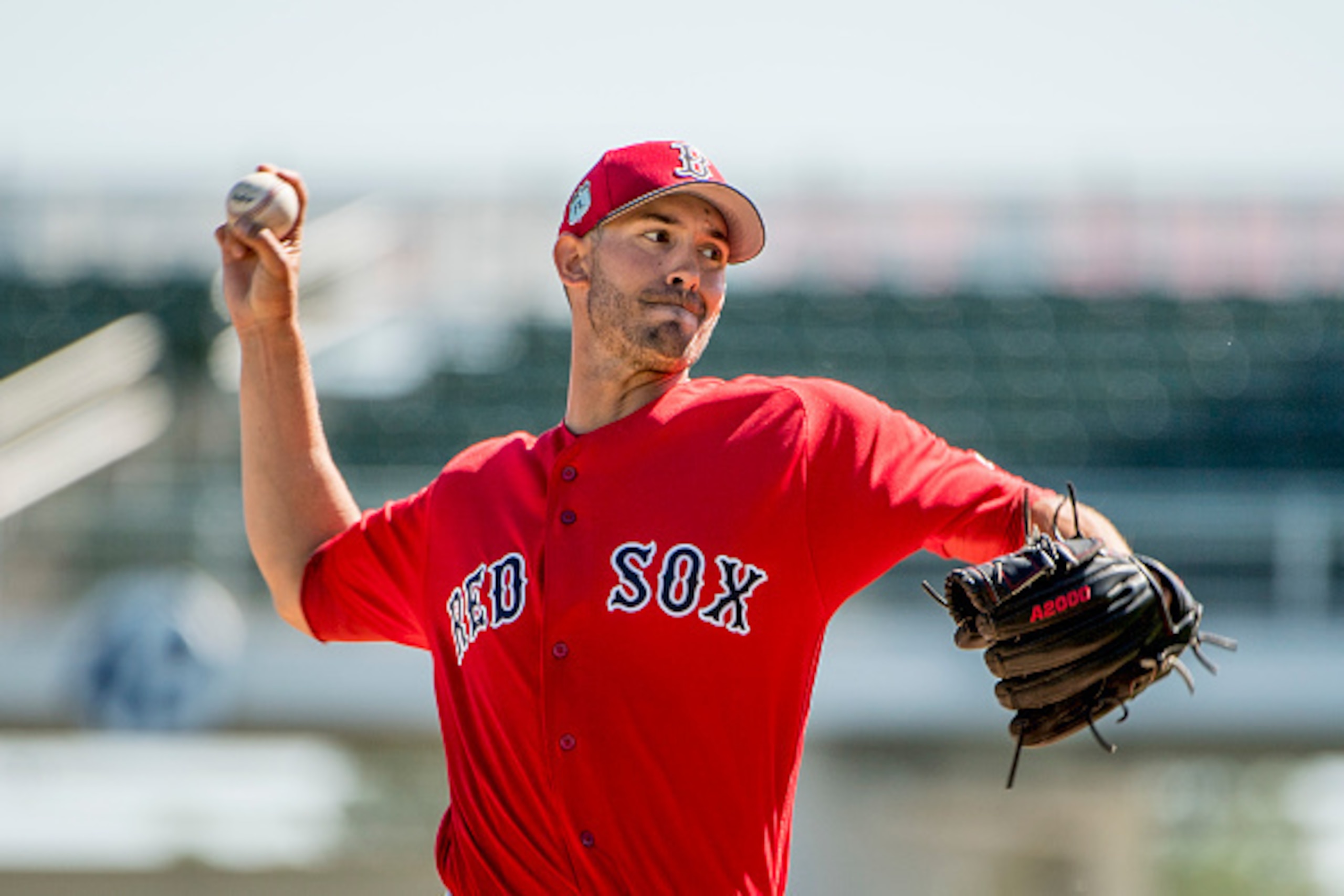 Boston Red Sox right-hander Rick Porcello.