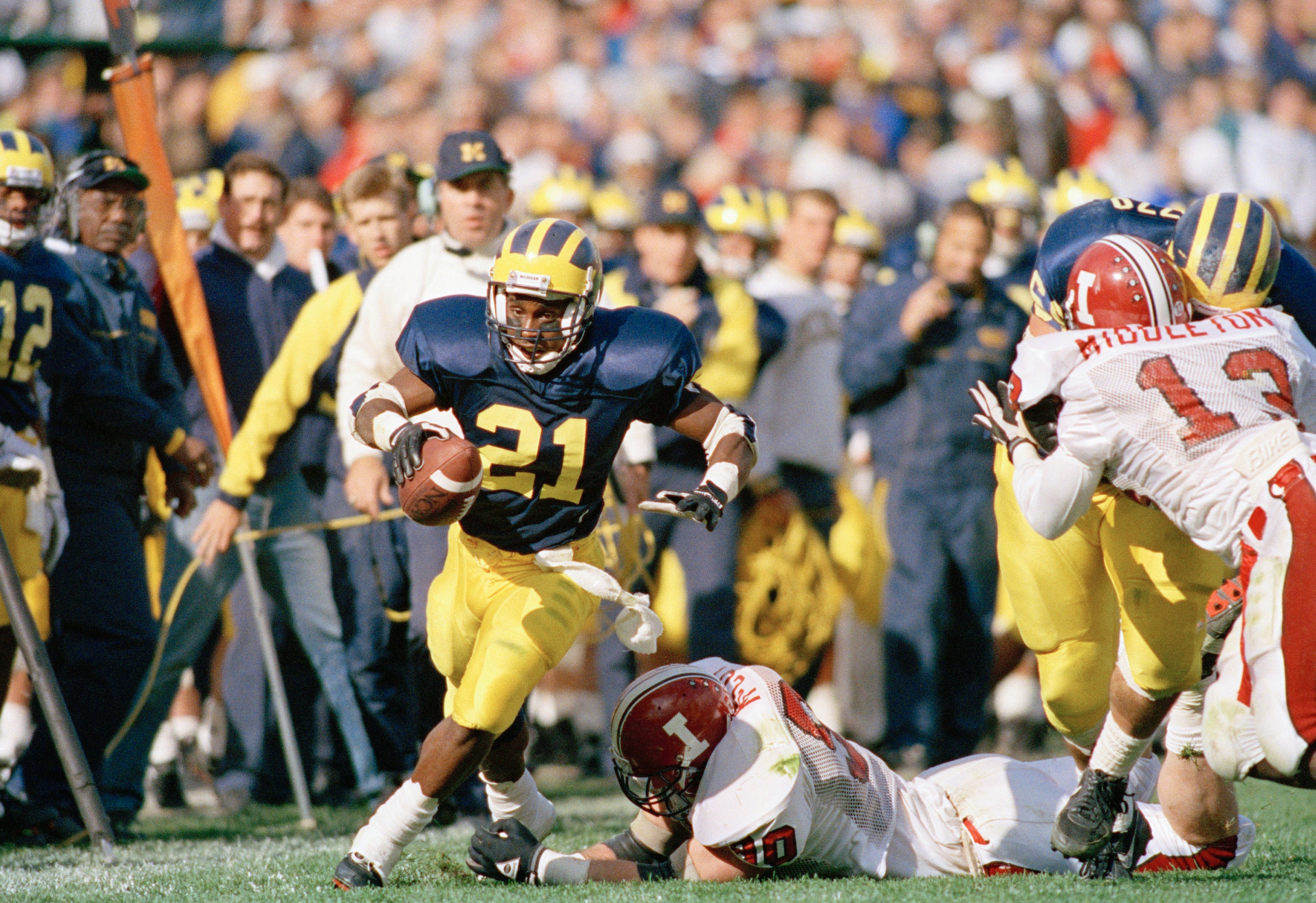 Desmond Howard did a little of everything as a Michigan receiver.