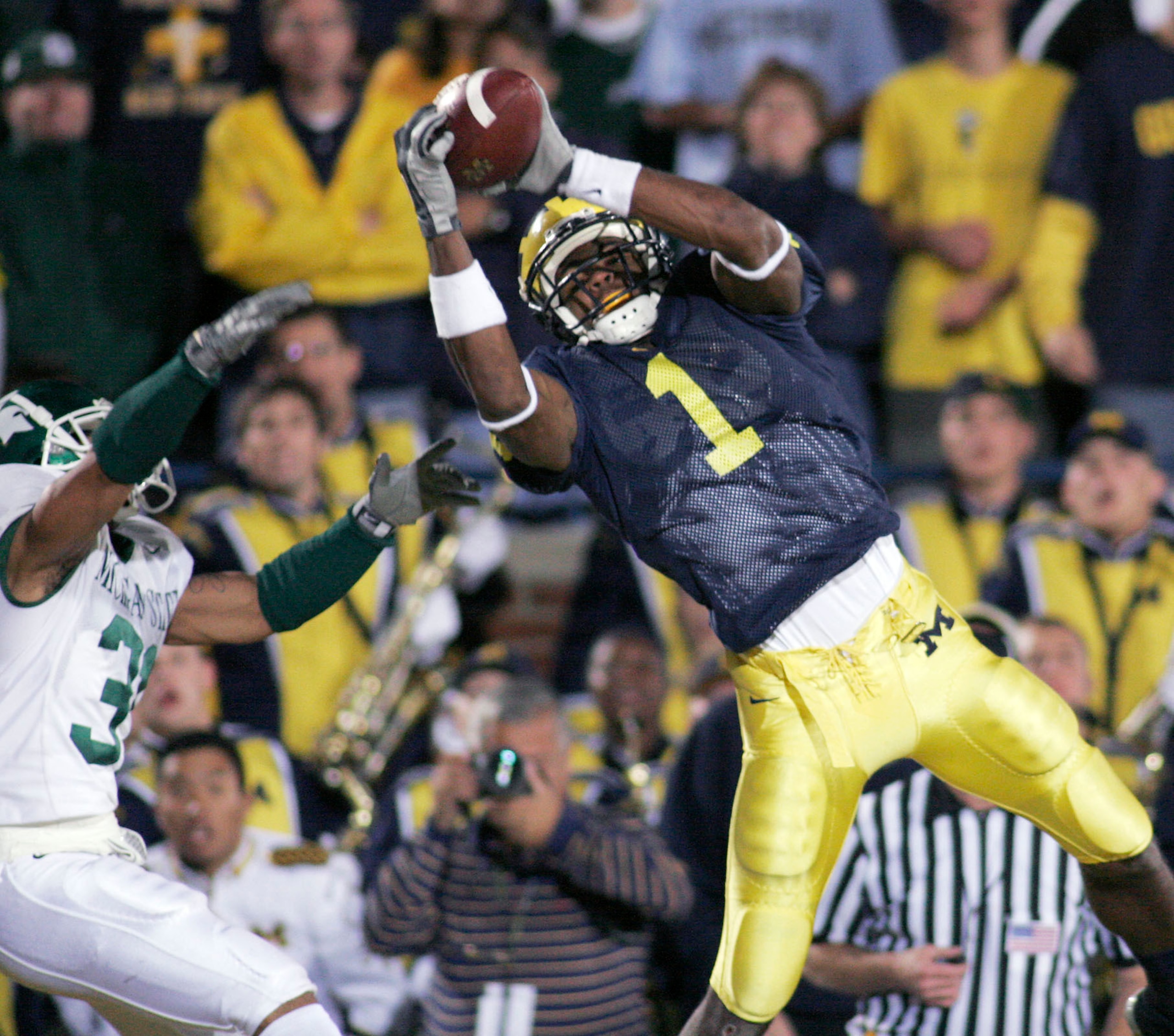 Braylon Edwards is one of the greatest receivers in Michigan history.