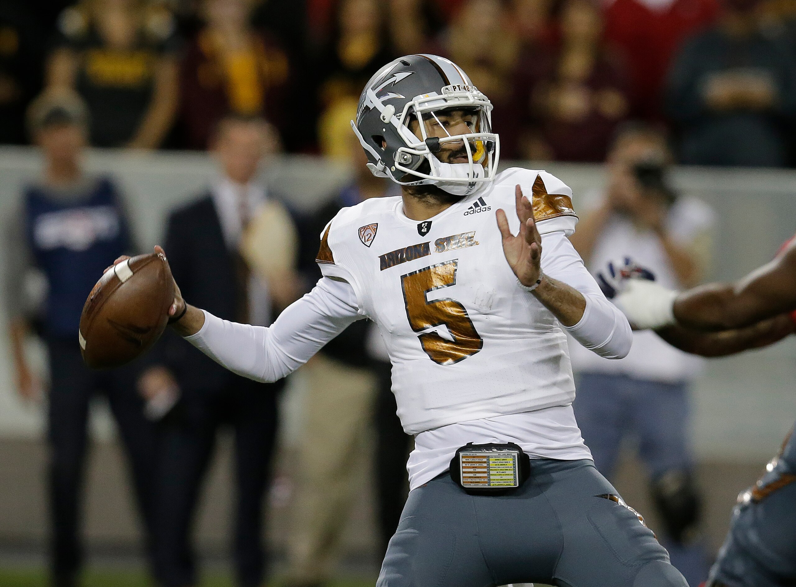 Manny Wilkins is elevating his play with a horde of competitors wanting his job. Manny Wilkins is elevating his play with a horde of competitors wanting his job.