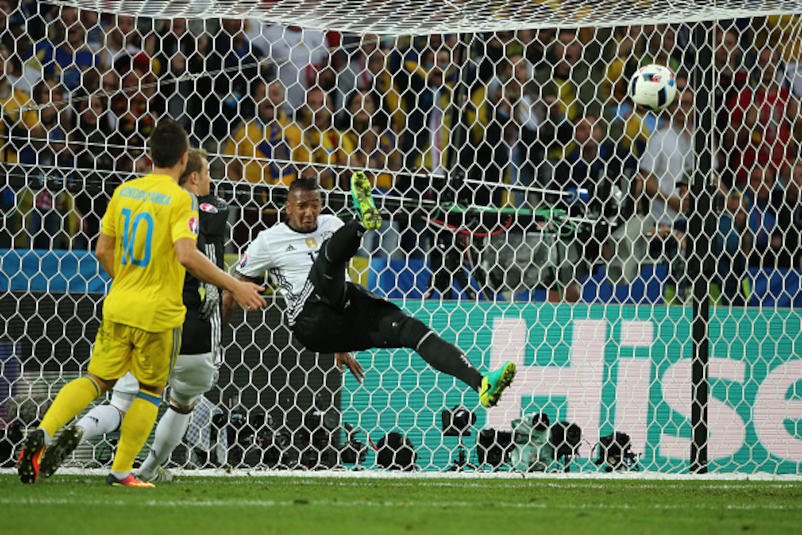 Jerome Boateng's goal-line clearance against Ukraine was one of the highlights of Euro 2016.