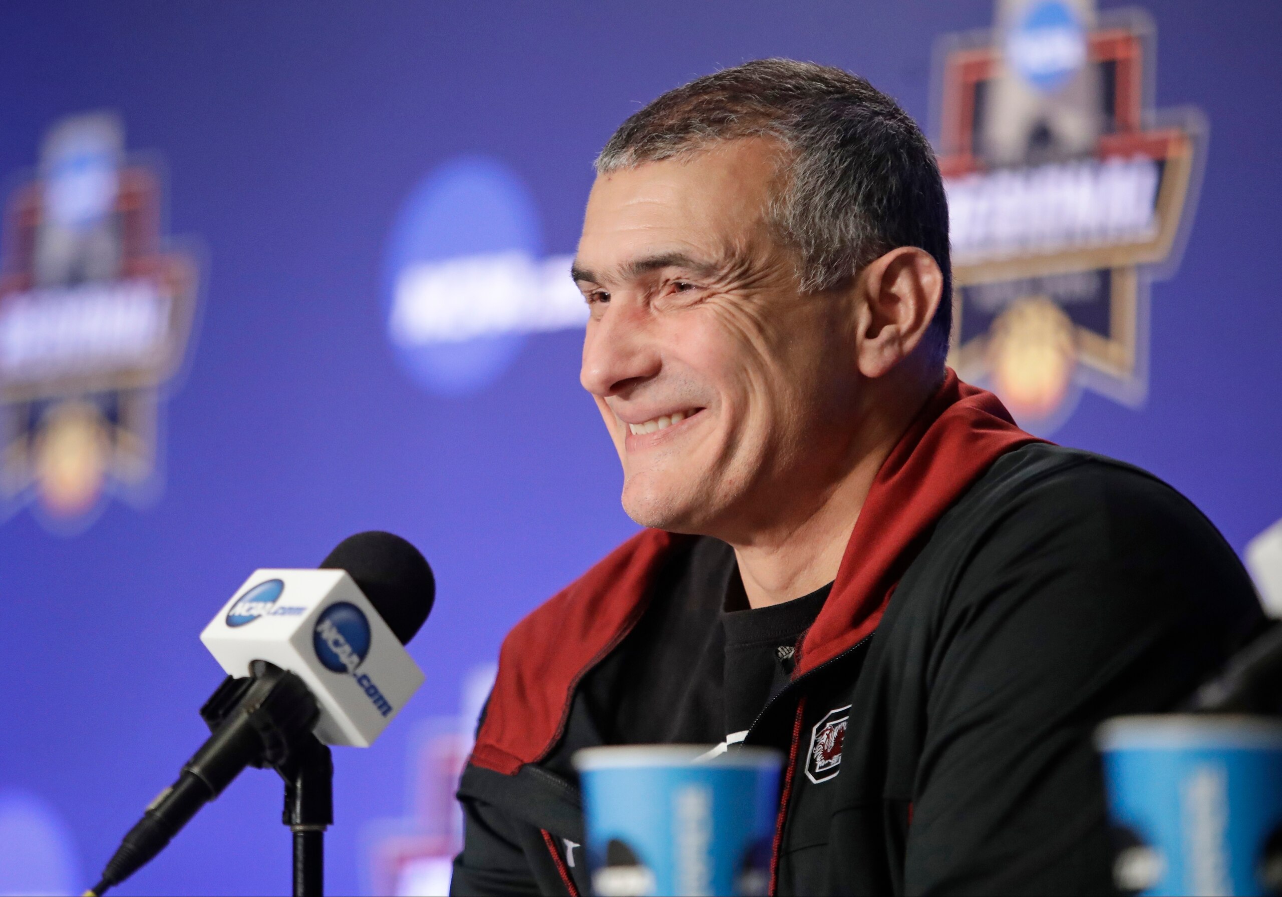 Frank Martin had a great March, both during and after games.
