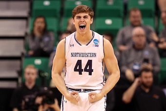 Northwestern finally made the NCAA tournament and won a game.