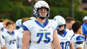 Walker Littie is a great bookend tackle for Stanford's offensive line.