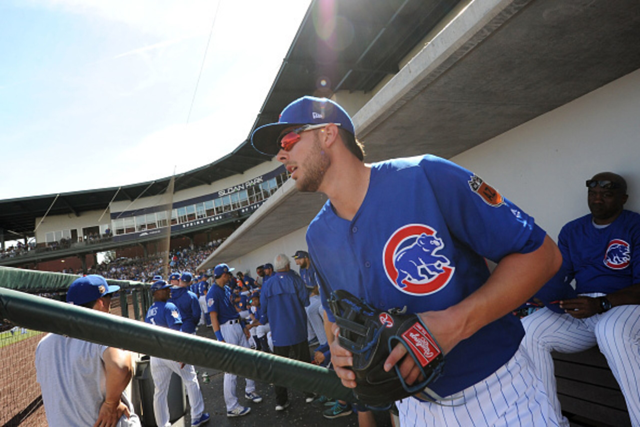 Chicago Cubs third baseman Kris Bryant.