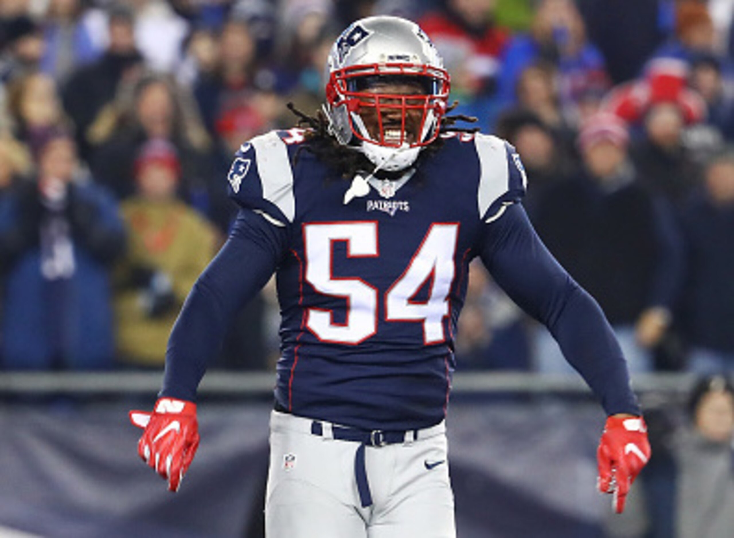 Dont'a Hightower will again anchor New England's linebacker corps.