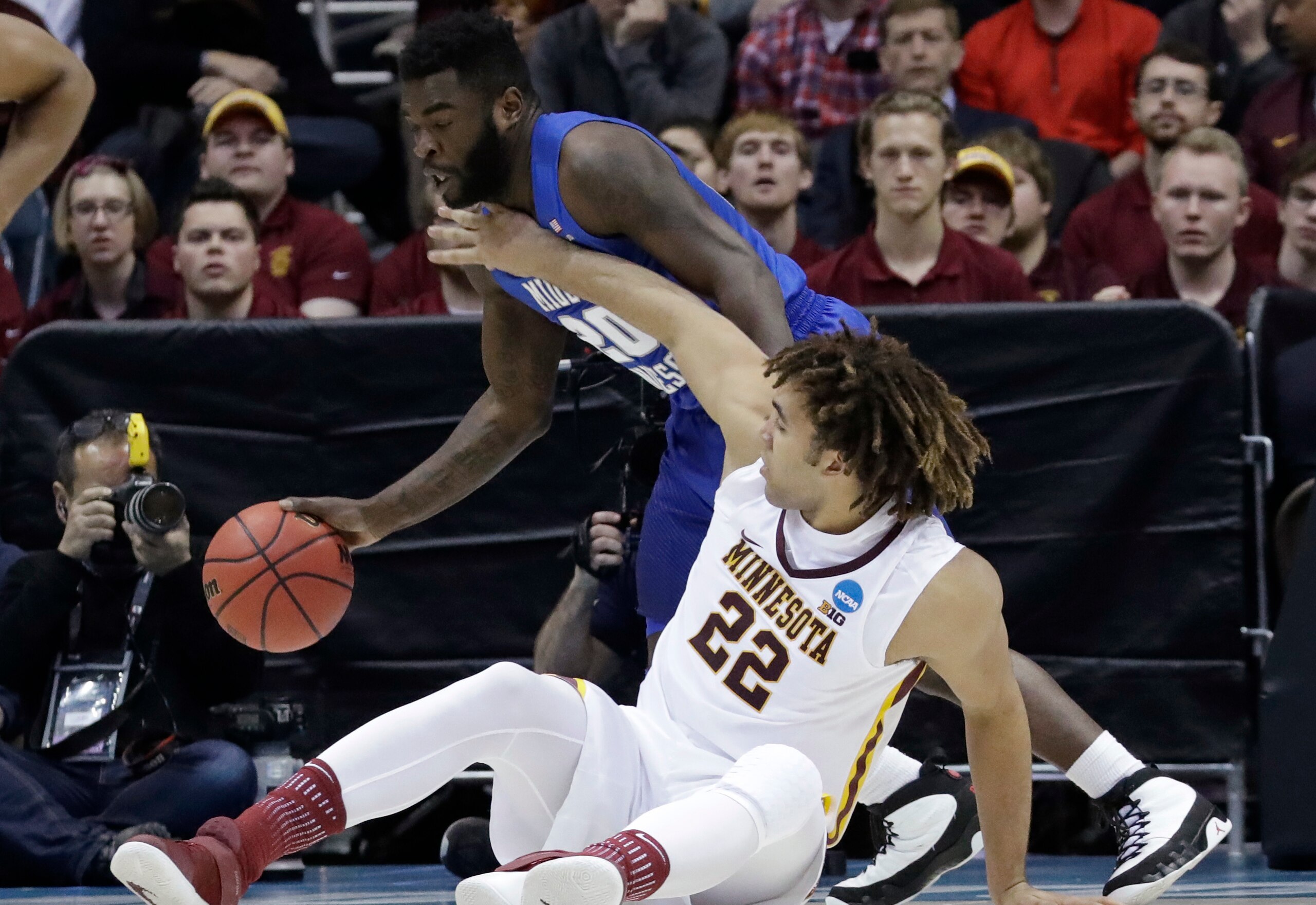 Minnesota was on the wrong end of one of the only first-round upsets