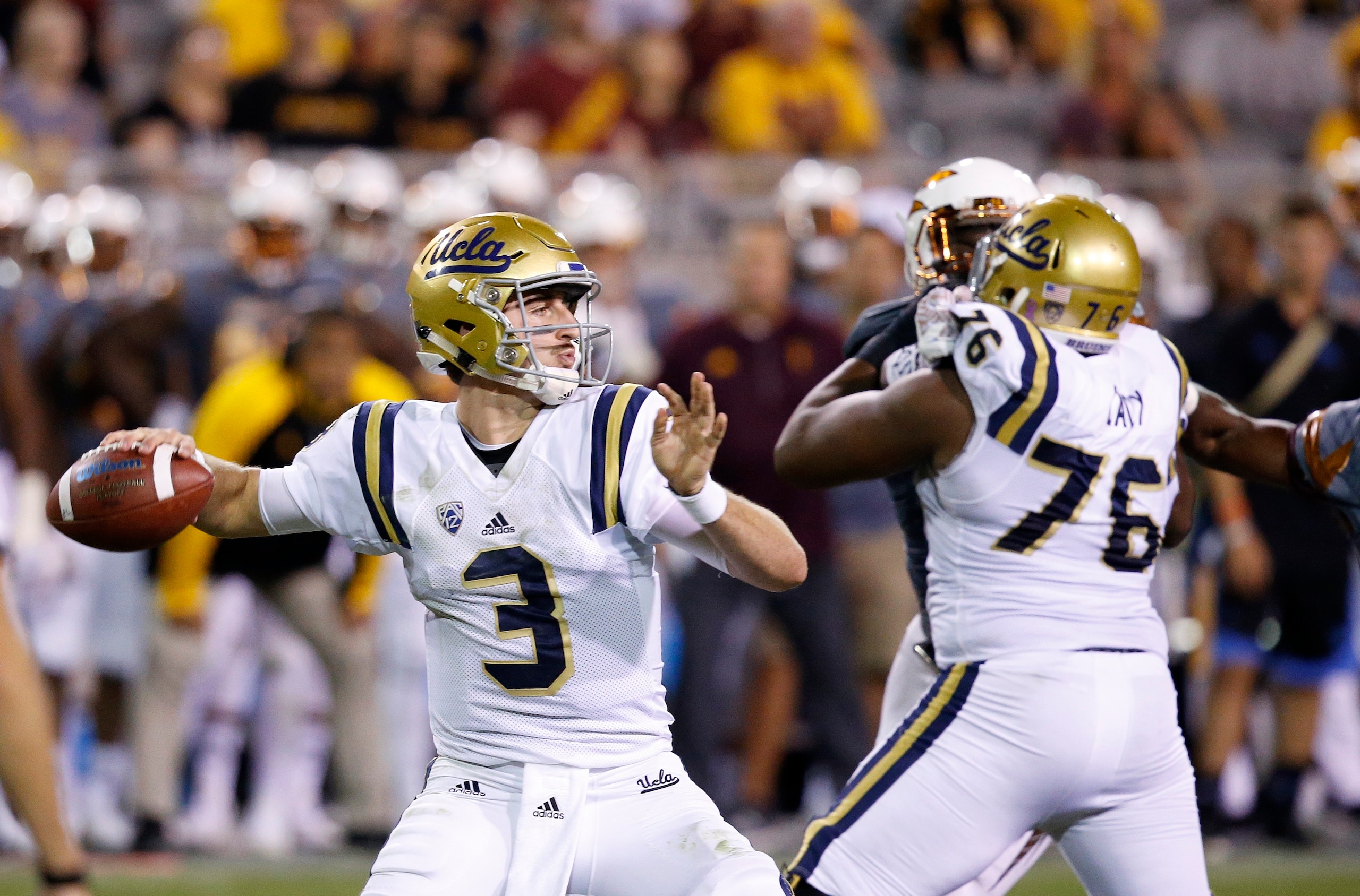 If Josh Rosen is healthy, UCLA will be a dangerous team.