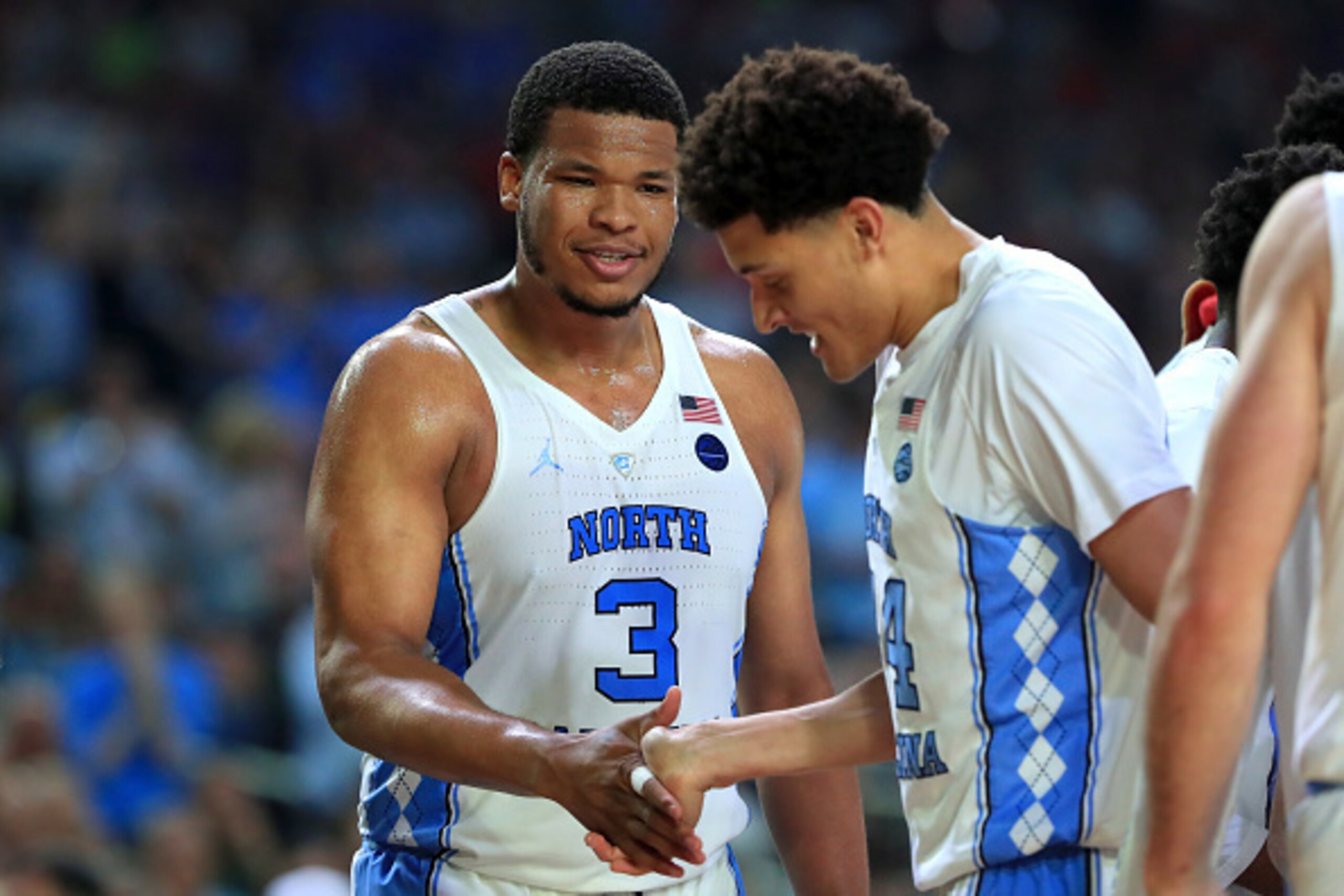 North Carolina's Justin Jackson and Kennedy Meeks were two of the five best players in the 2017 NCAA tournament.