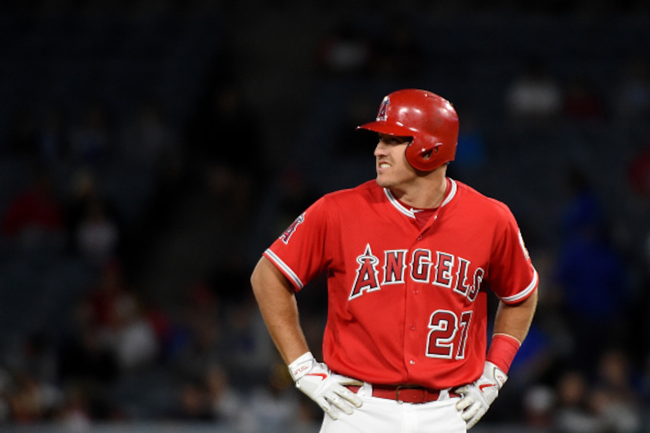 Los Angeles Angels outfielder Mike Trout.