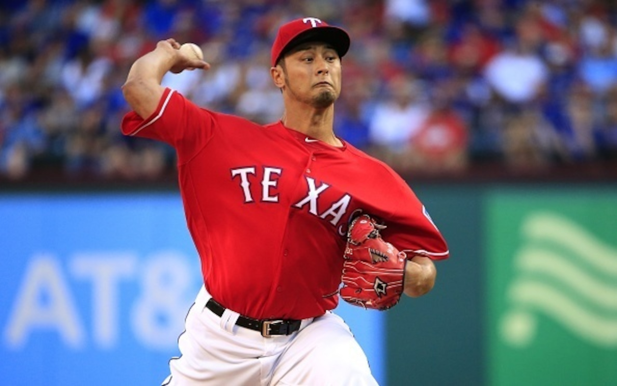 Texas Rangers right-hander Yu Darvish.