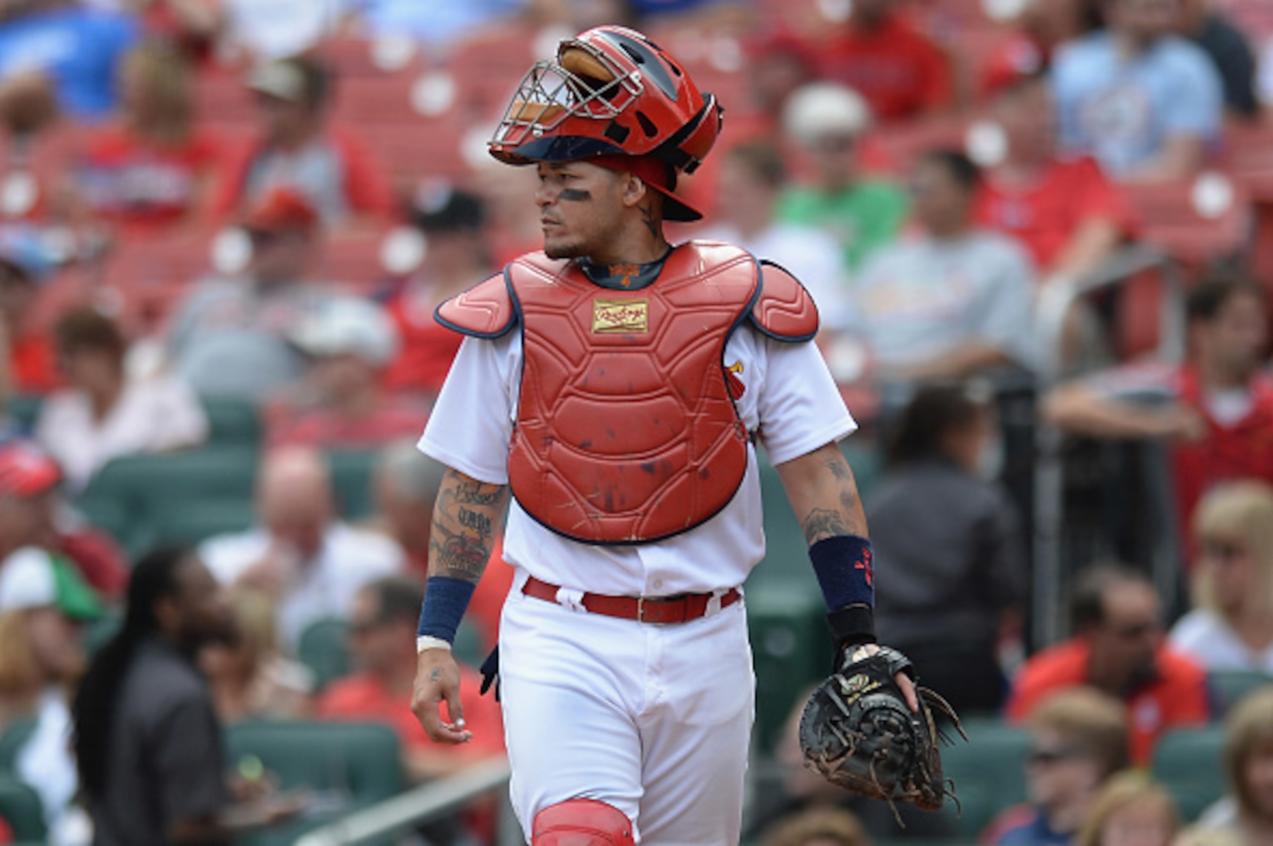 St. Louis Cardinals catcher Yadier Molina.