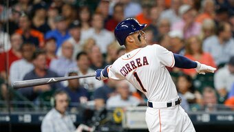 Houston Astros shortstop Carlos Correa.