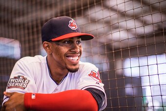 Cleveland Indians shortstop Francisco Lindor.