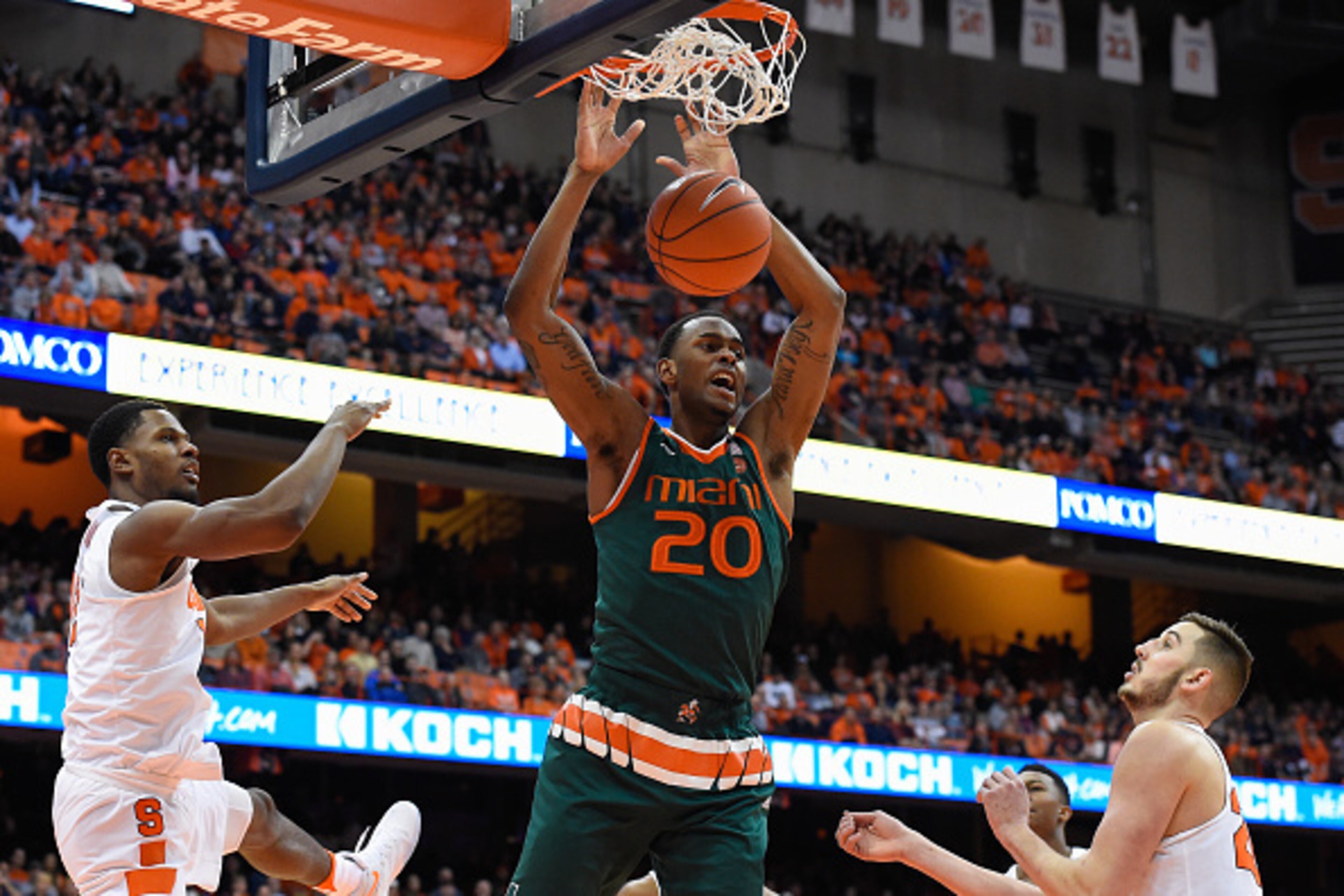 Miami's spot in the way-too-early rankings was anything other than a slam dunk.