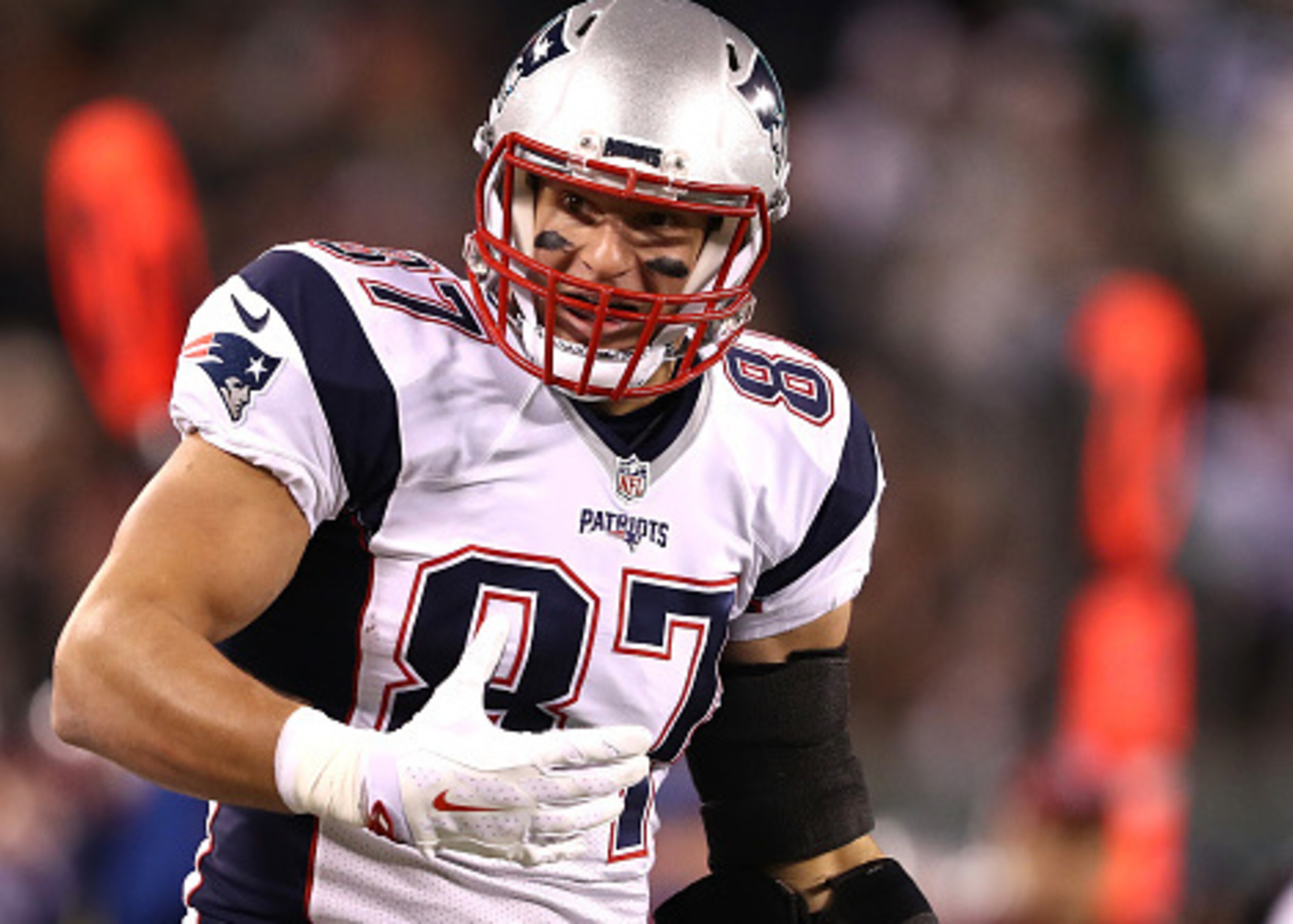 Does Rob Gronkowski make tight end a position of strength for the Patriots? Yes. Yes, he does.