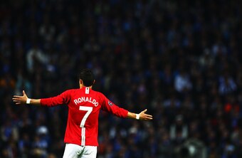 Cristiano Ronaldo—one of Manchester United's great No. 7s.