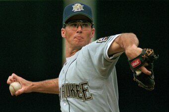 That knuckleball grip didn't do Steve Sparks much good when trying to rip a phone book in half.