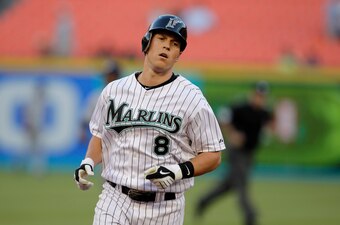 Chris Coghlan discovered how dangerous a postgame celebration can be.