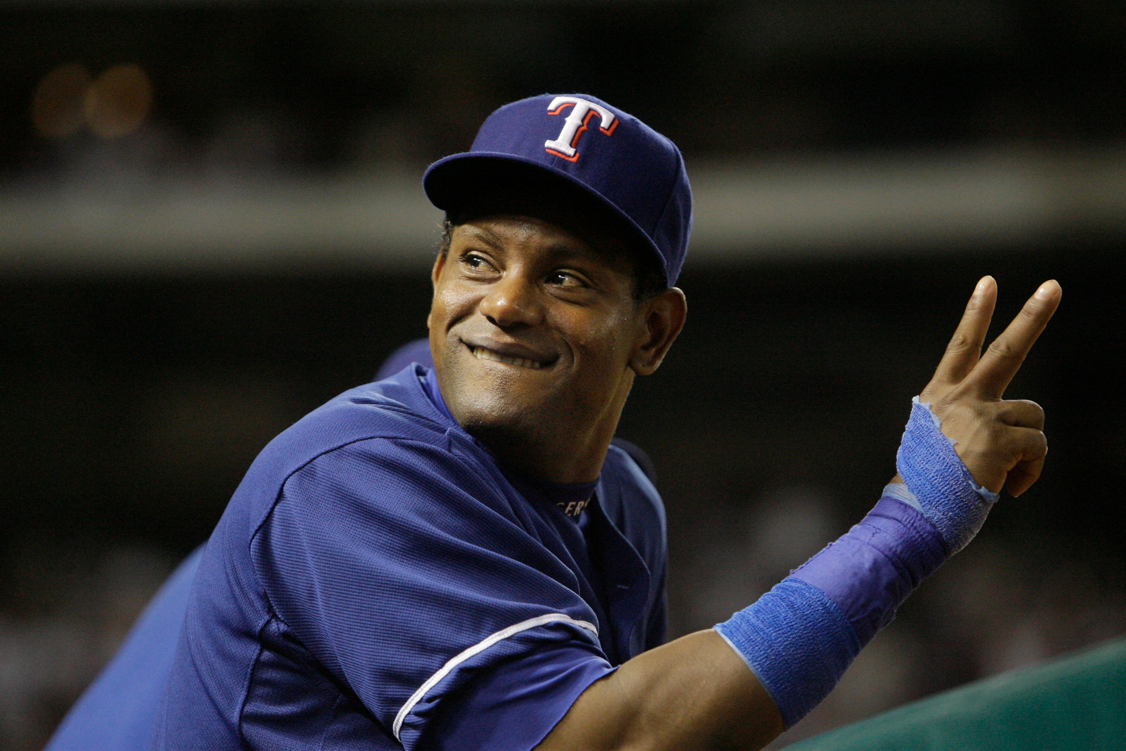 609 home runs couldn't protect Sammy Sosa from a painful sneeze. 609 home runs couldn't protect Sammy Sosa from a painful sneeze.