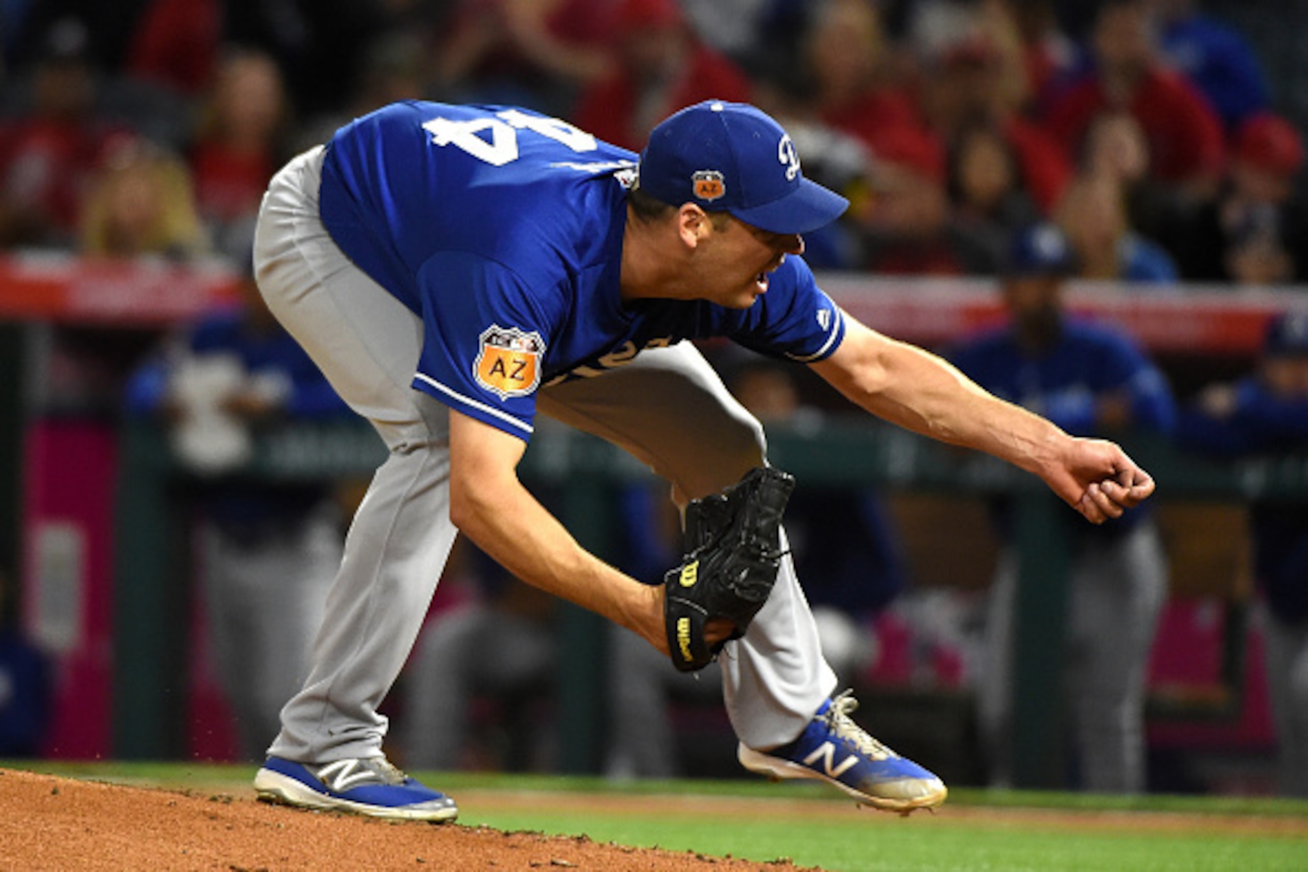 Los Angeles Dodgers left-hander Rich Hill. Los Angeles Dodgers left-hander Rich Hill.