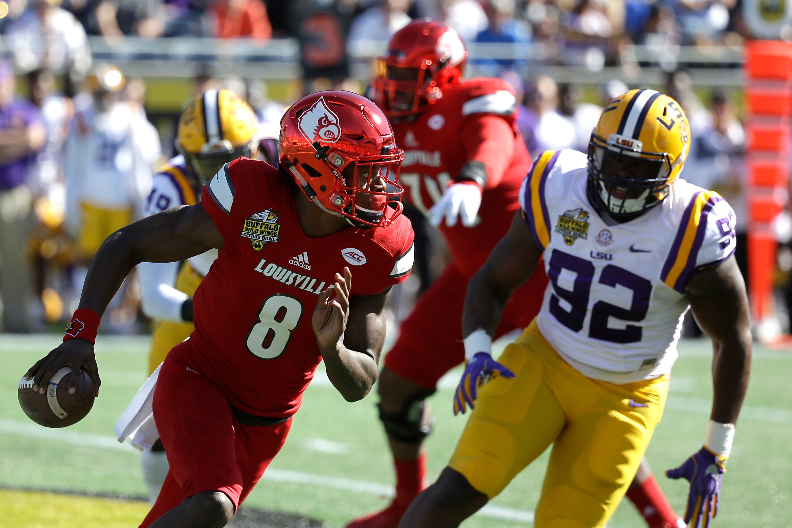 Louisville's Lamar Jackson is one of college football's most versatile, exciting players.