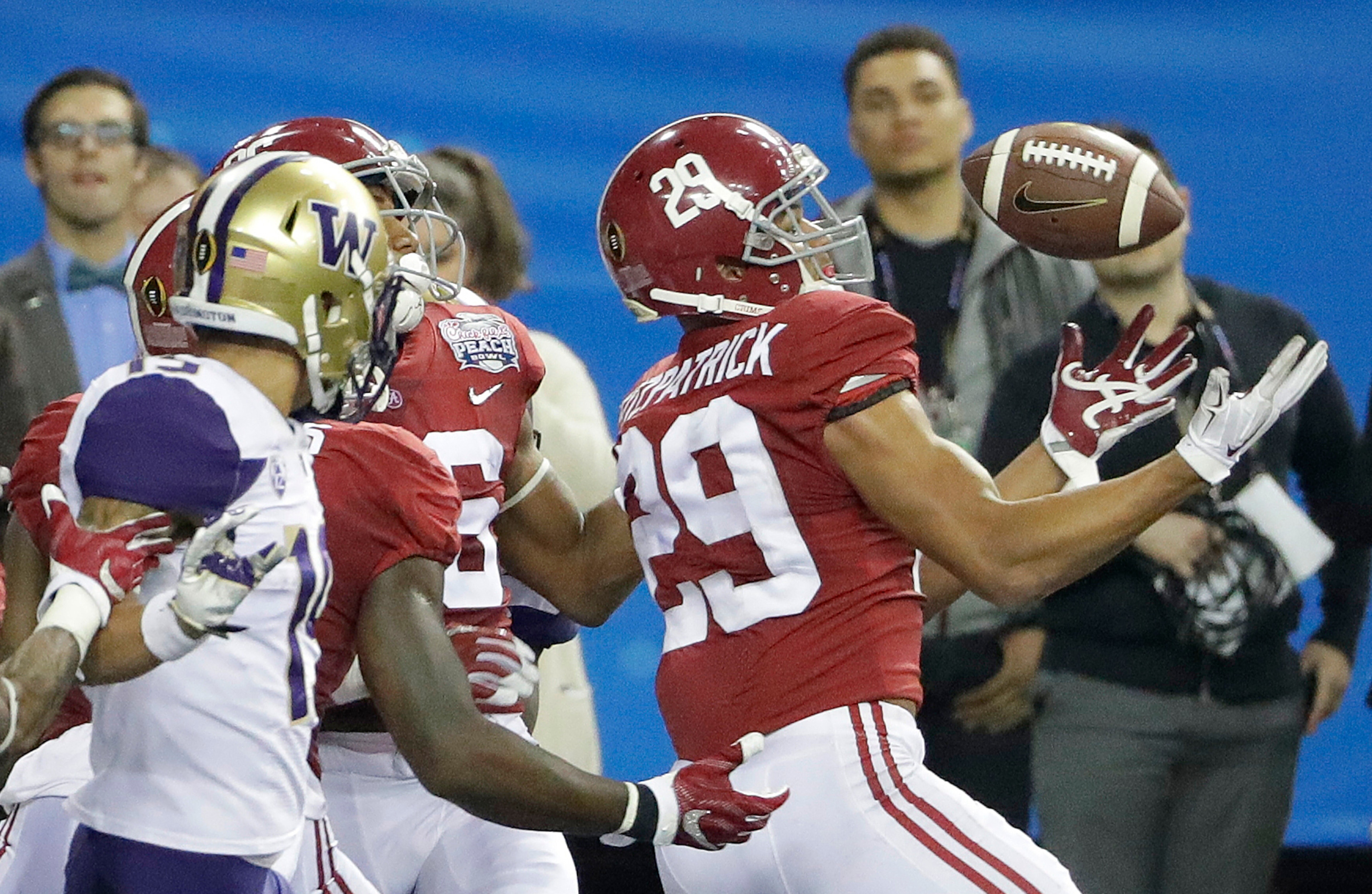 Minkah Fitzpatrick is one of college football's most versatile players. Minkah Fitzpatrick is one of college football's most versatile players.
