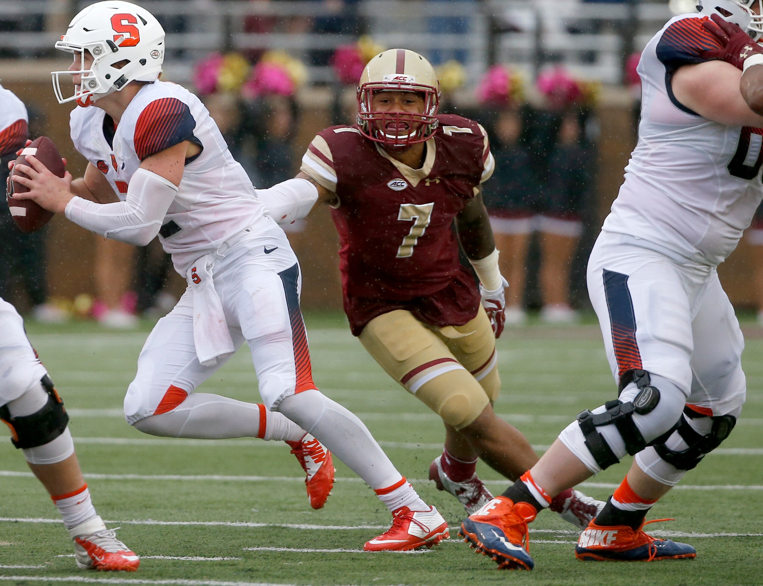 Harold Landry's return for his senior season was huge for Boston College.