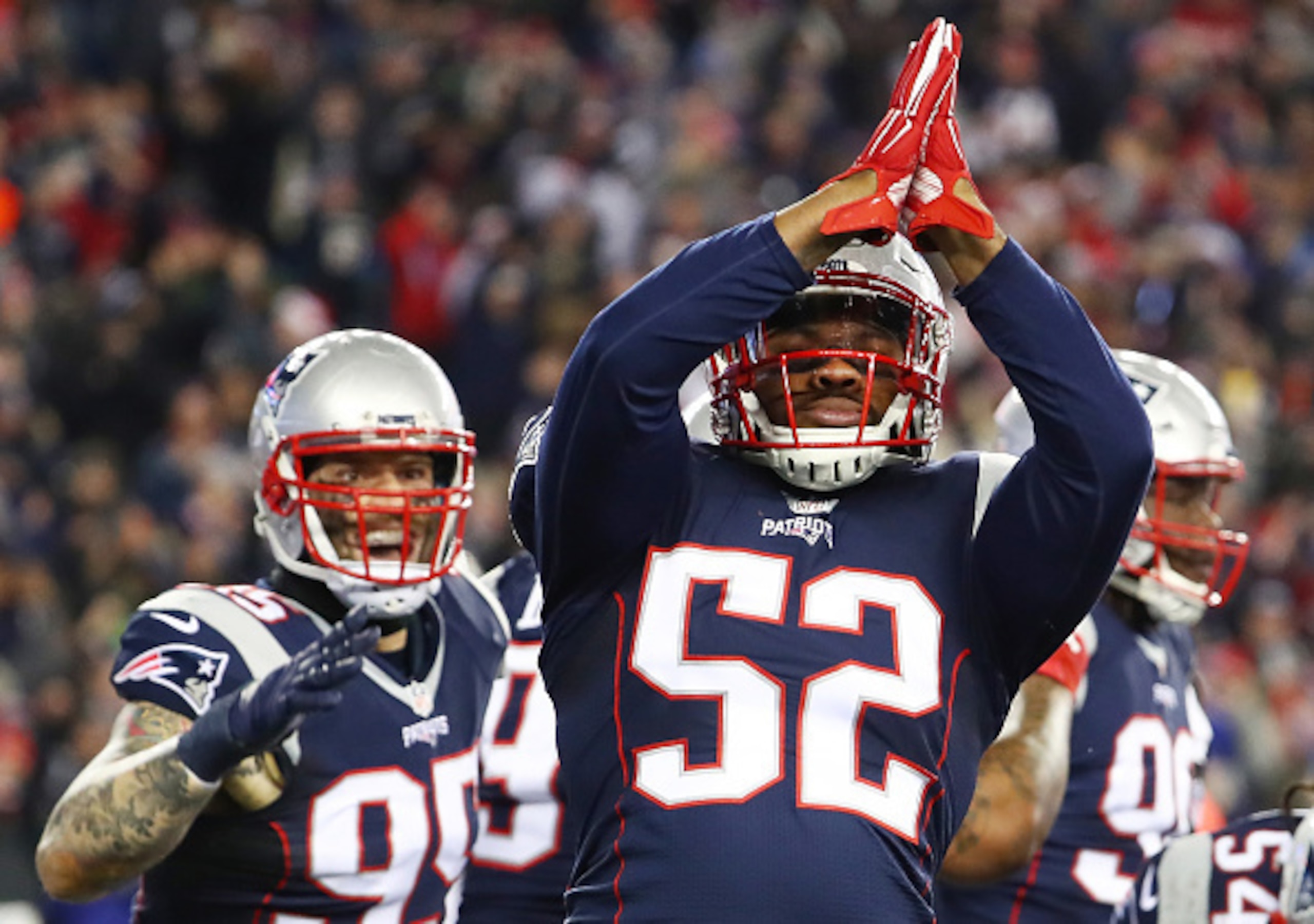 Elandon Roberts is another Patriots who could take a big step forward in Year 2.