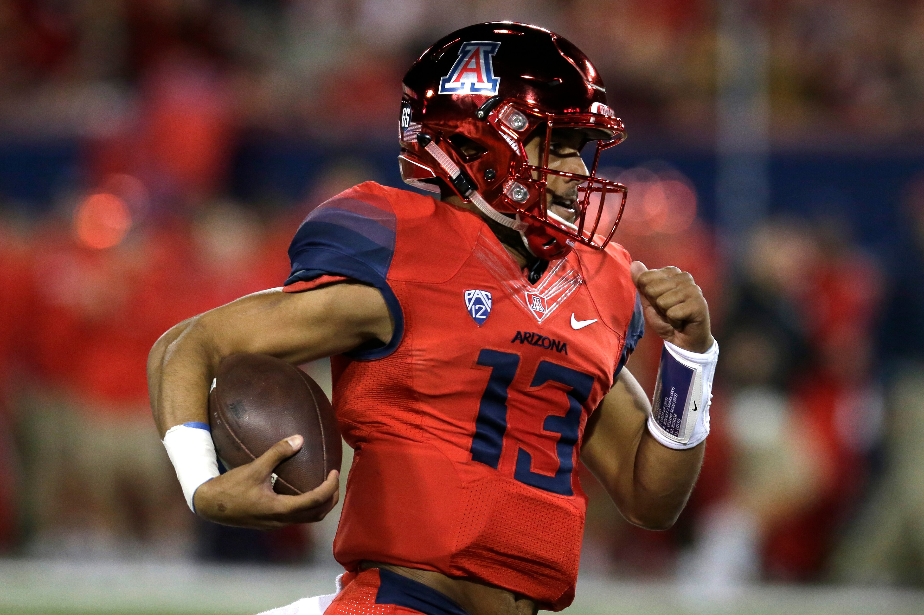 Brandon Dawkins and Arizona only need four wins to improve upon last season.