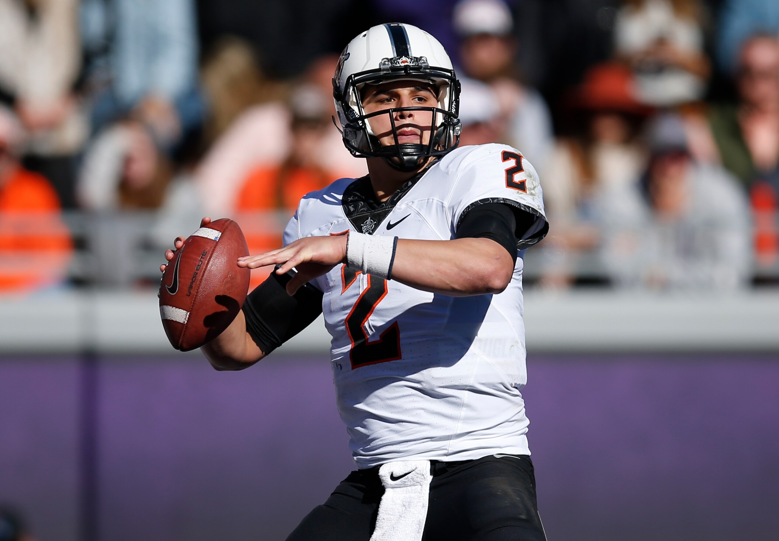 Mason Rudolph could lead the nation in passing yards in 2017. Mason Rudolph could lead the nation in passing yards in 2017.